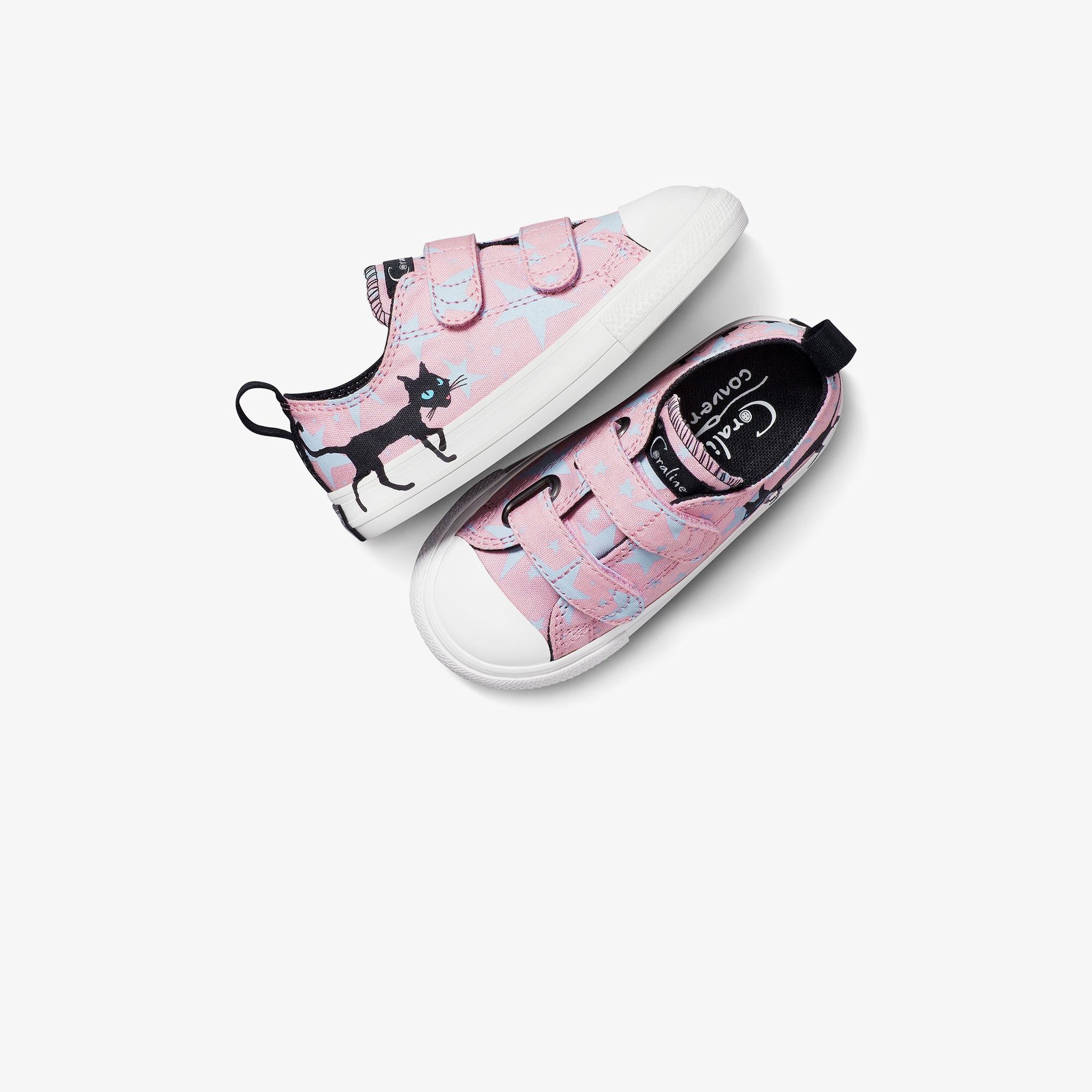 Converse x Coraline Chuck Taylor All Star 2V Çocuk Pembe Sneaker