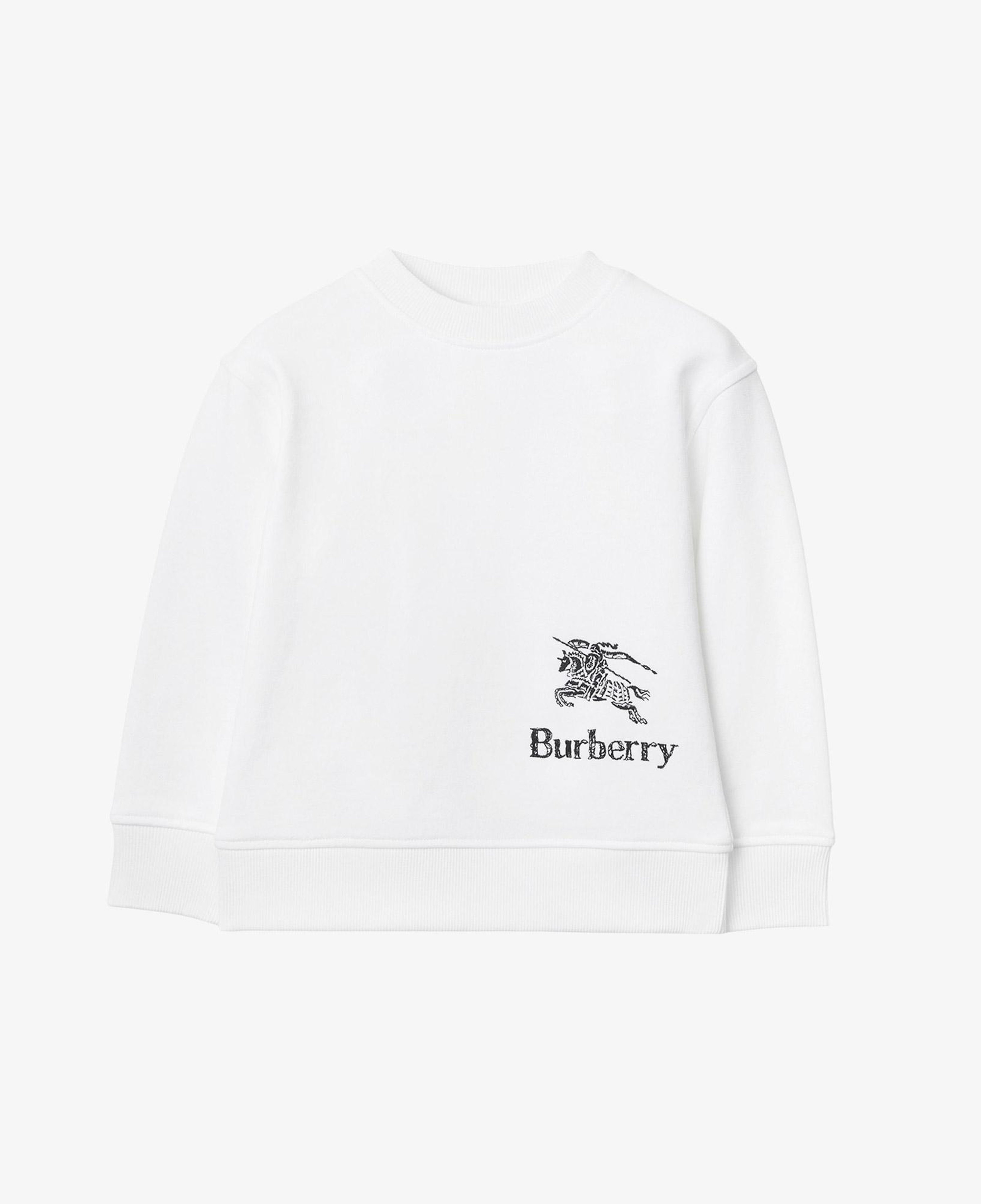 Burberry Çocuk Beyaz Sweatshirt