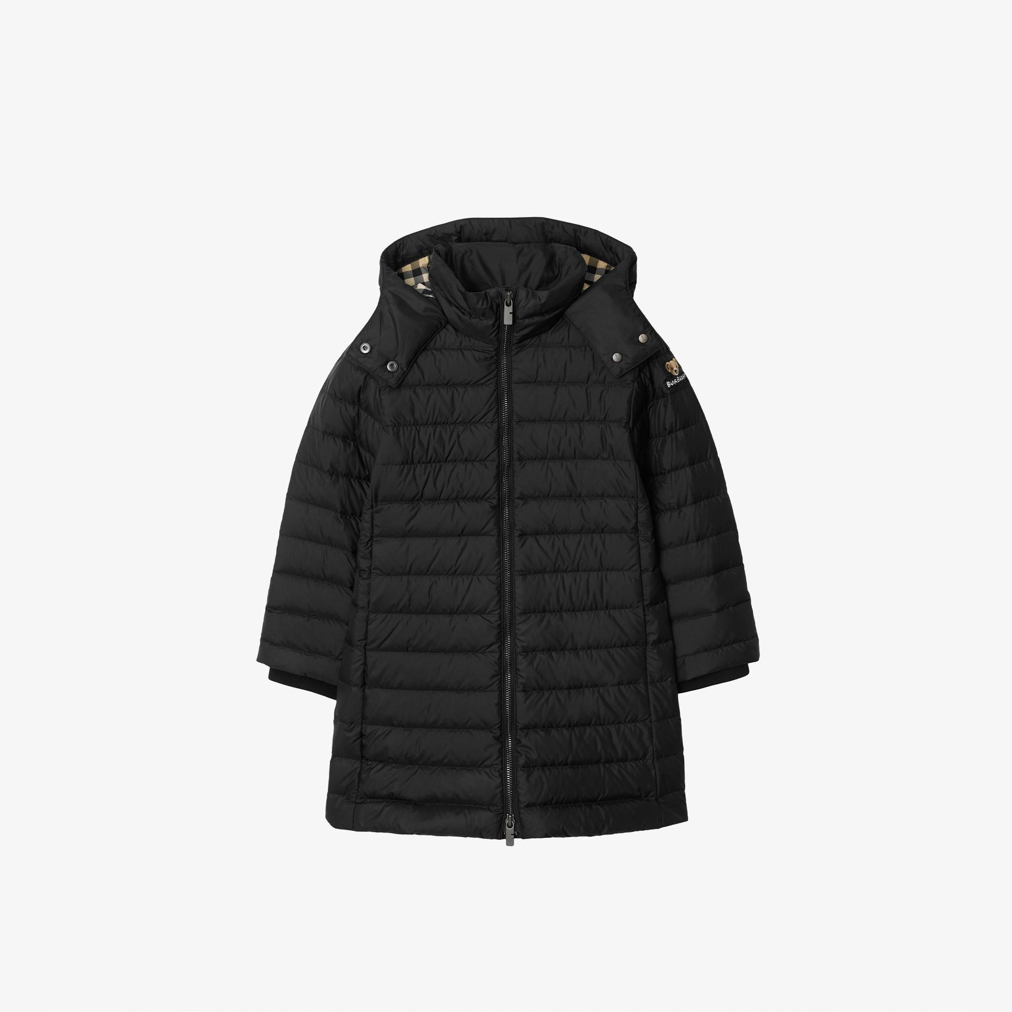 Burberry Cecilia Çocuk Siyah Mont