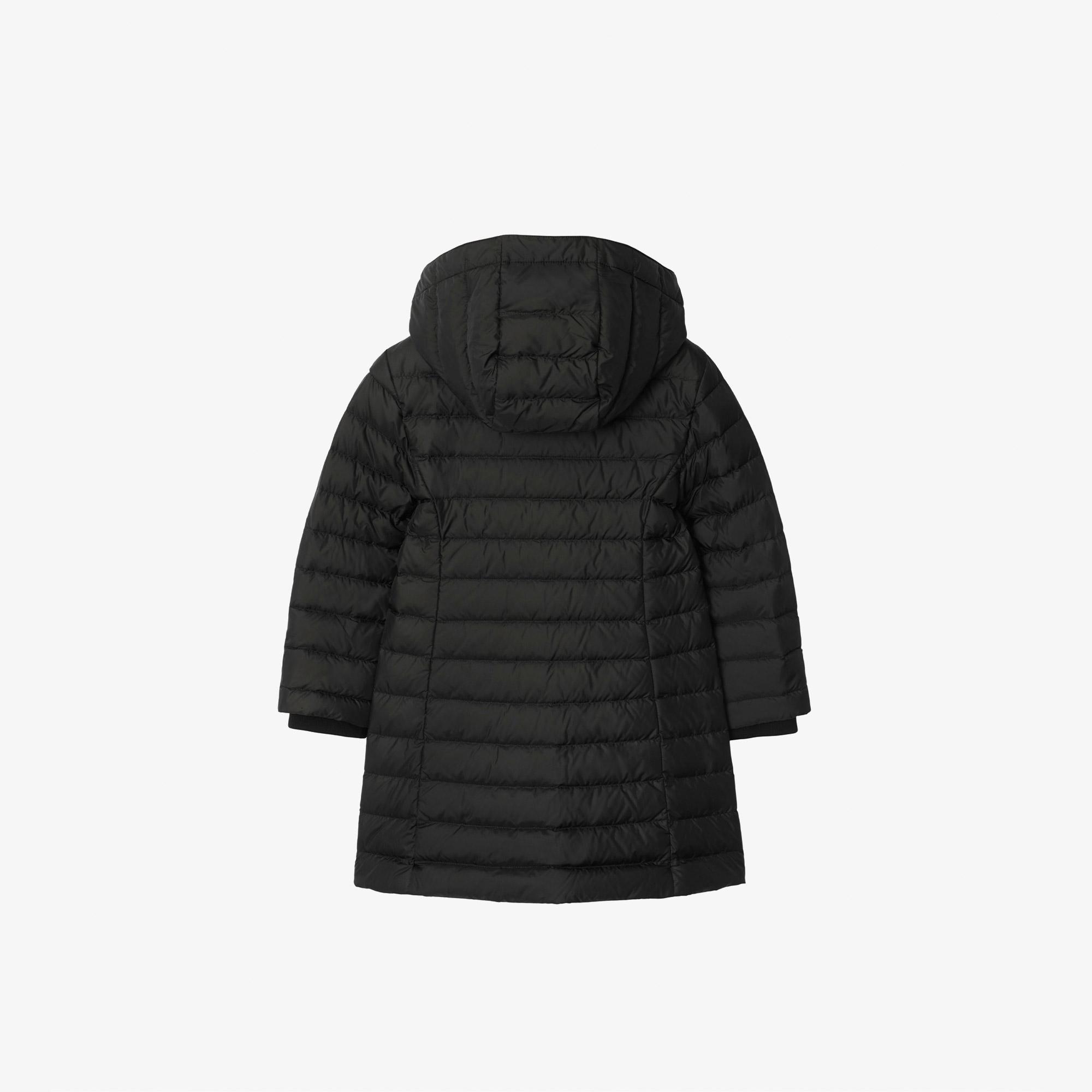 Burberry Cecilia Çocuk Siyah Mont
