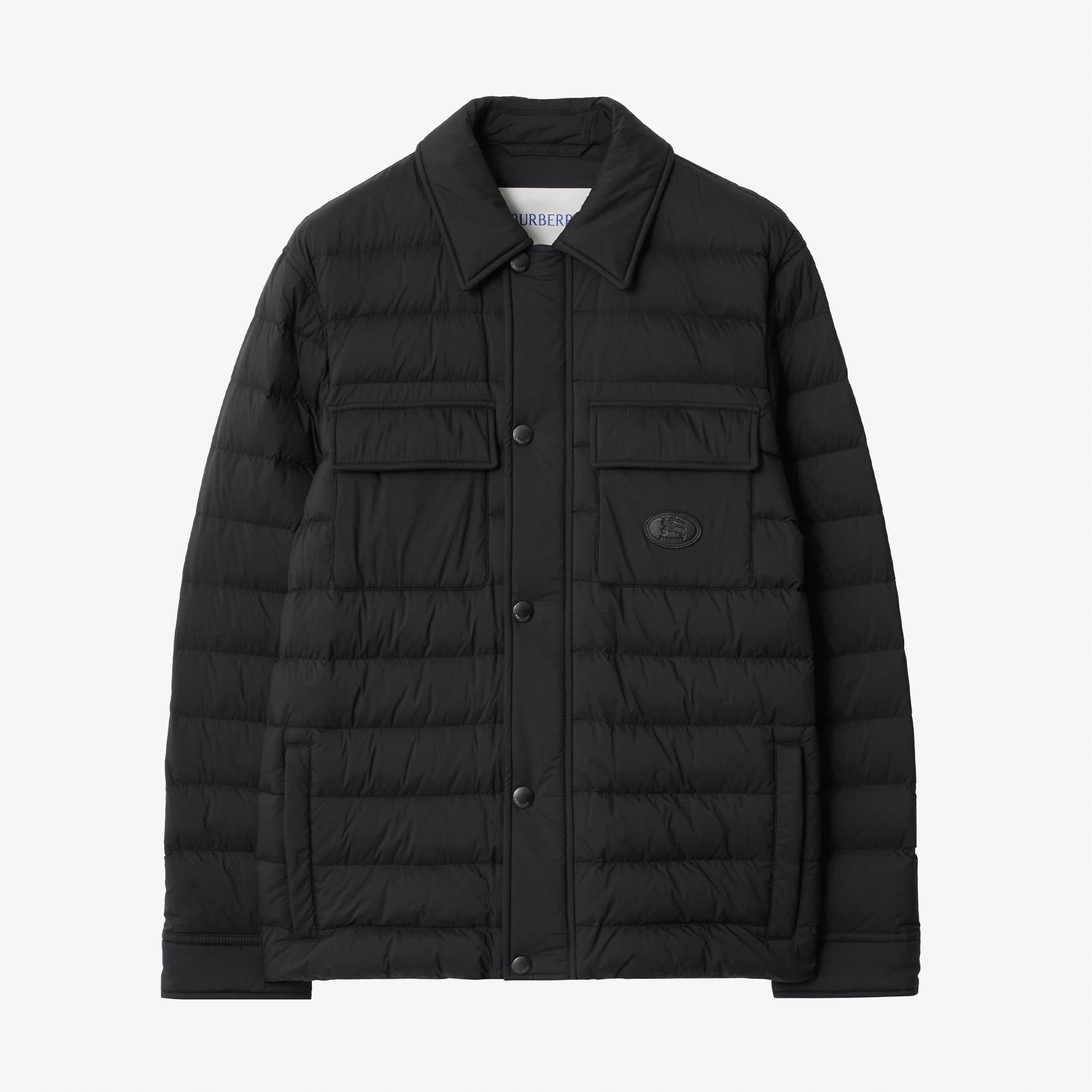 Burberry Shea Erkek Siyah Mont