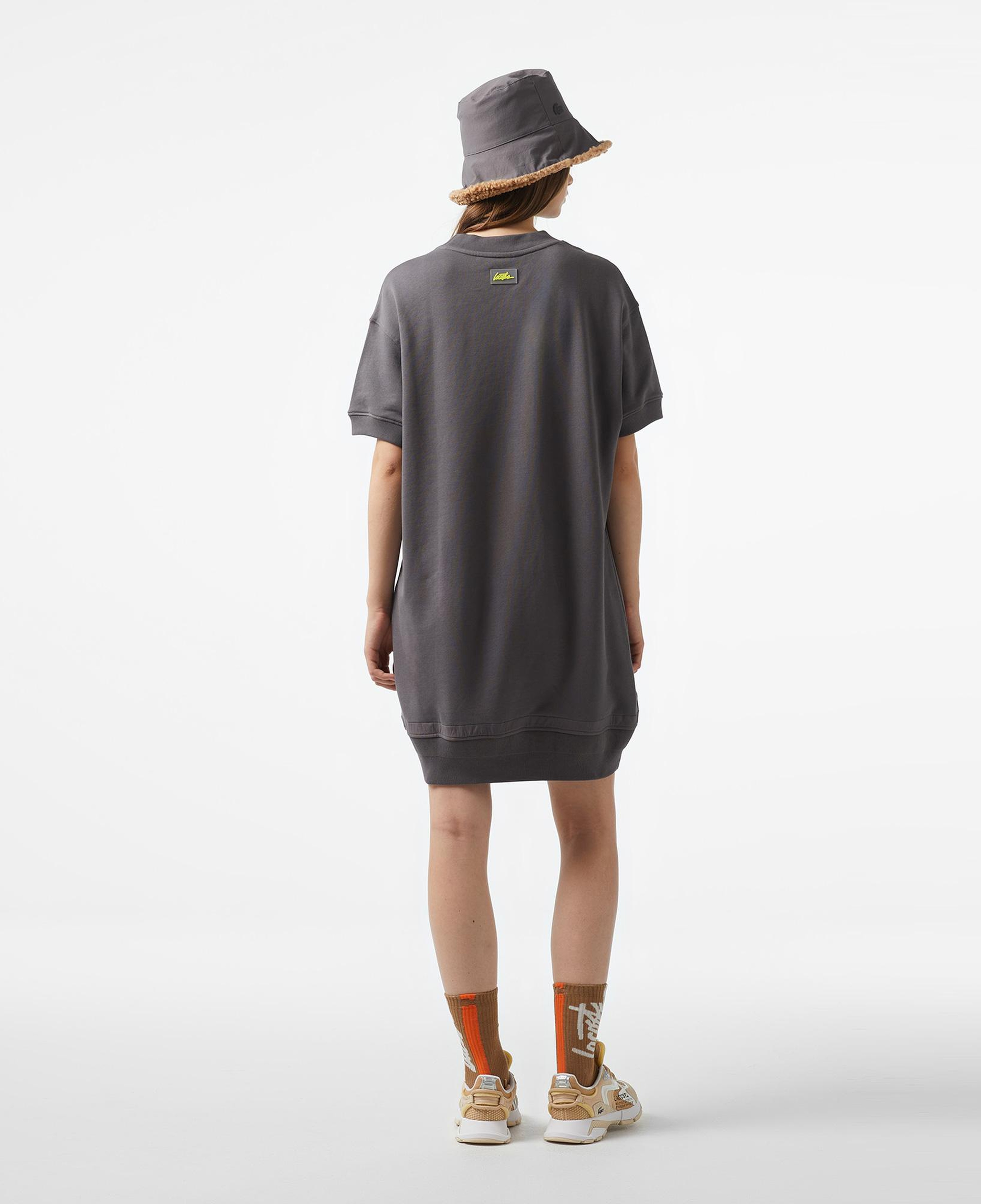 Lacoste x House of SuperStep Kadın Siyah Elbise
