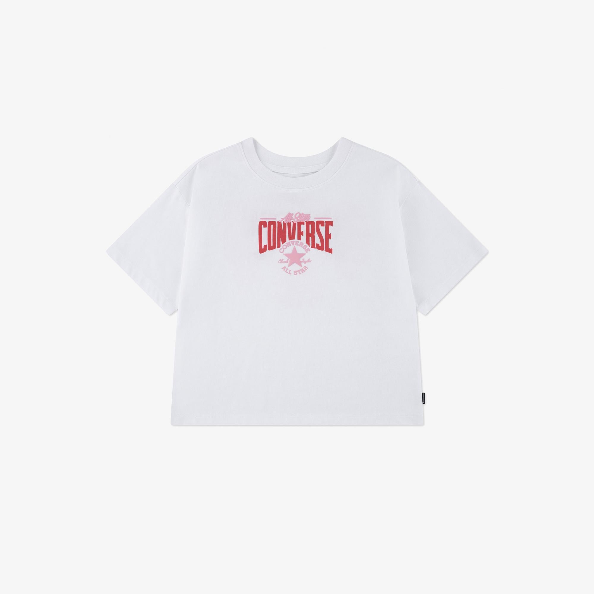 Converse Kız Genç Çocuk Beyaz T-Shirt