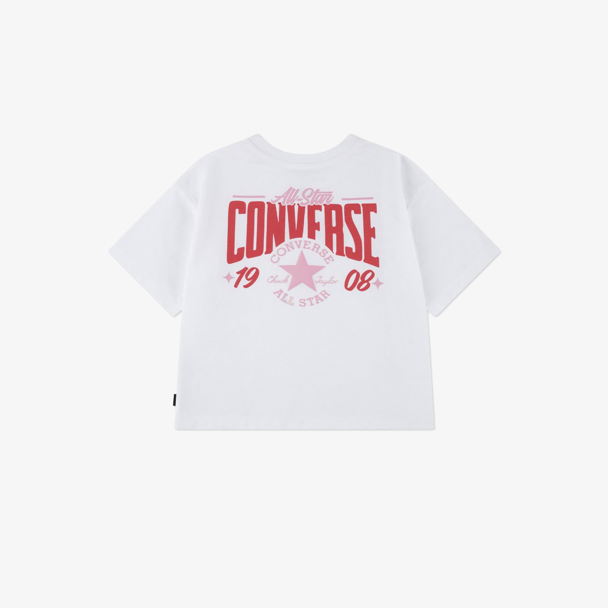 Converse Kız Genç Çocuk Beyaz T-Shirt