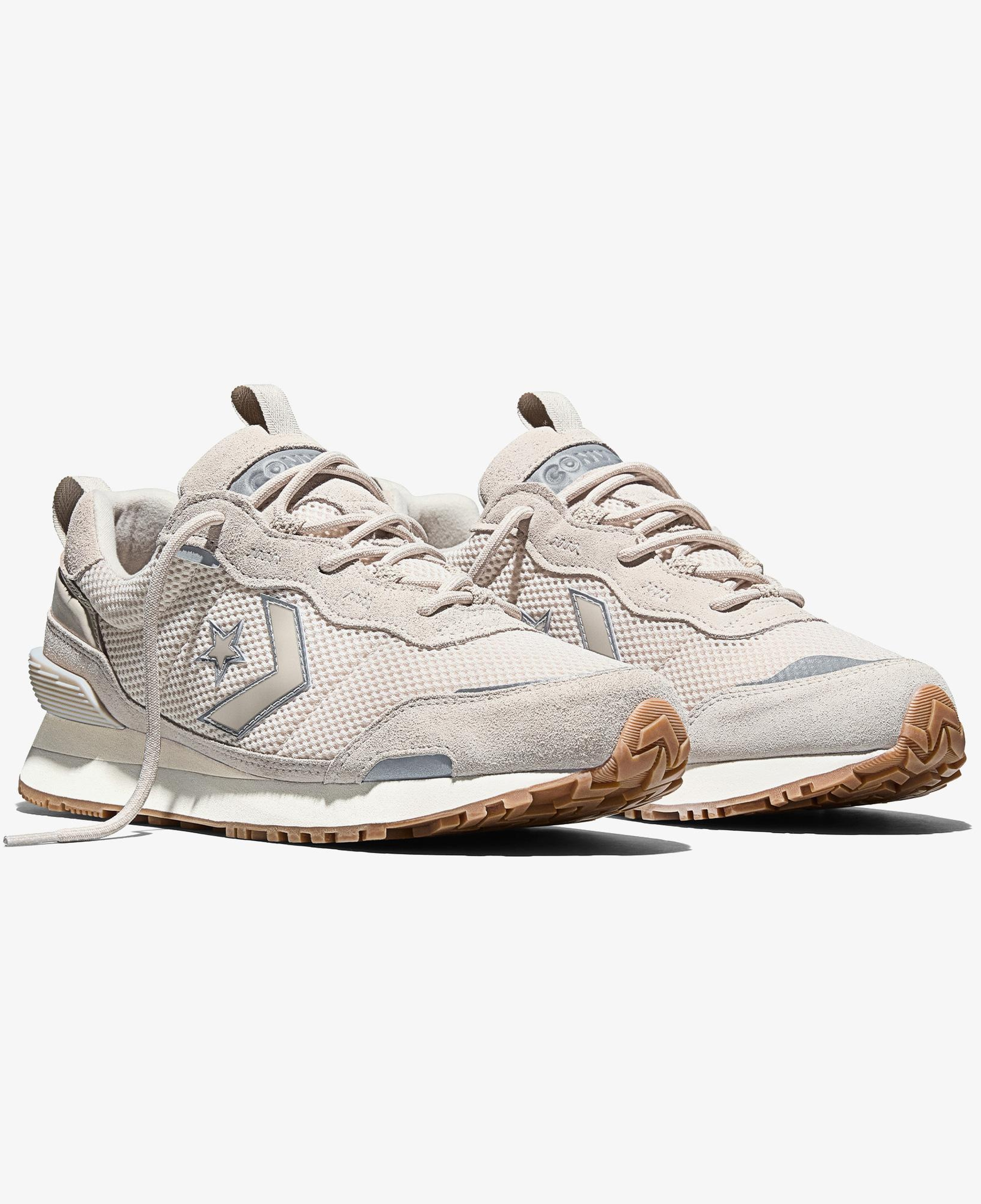 Converse Omega Trainer Hike Unisex Krem Süet Sneaker