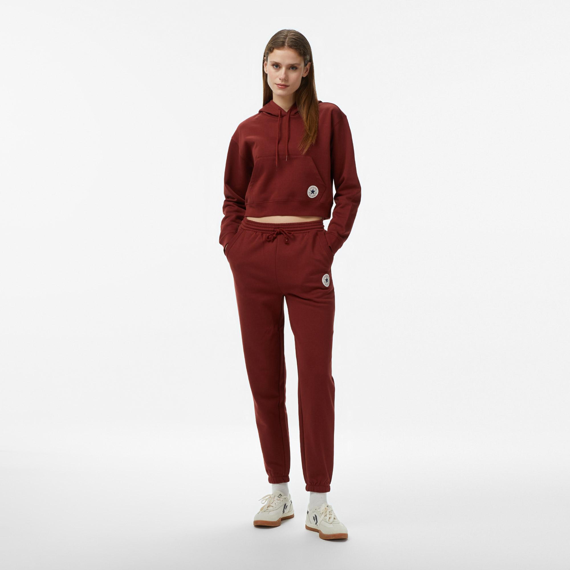 Converse Kadın Bordo Sweatshirt