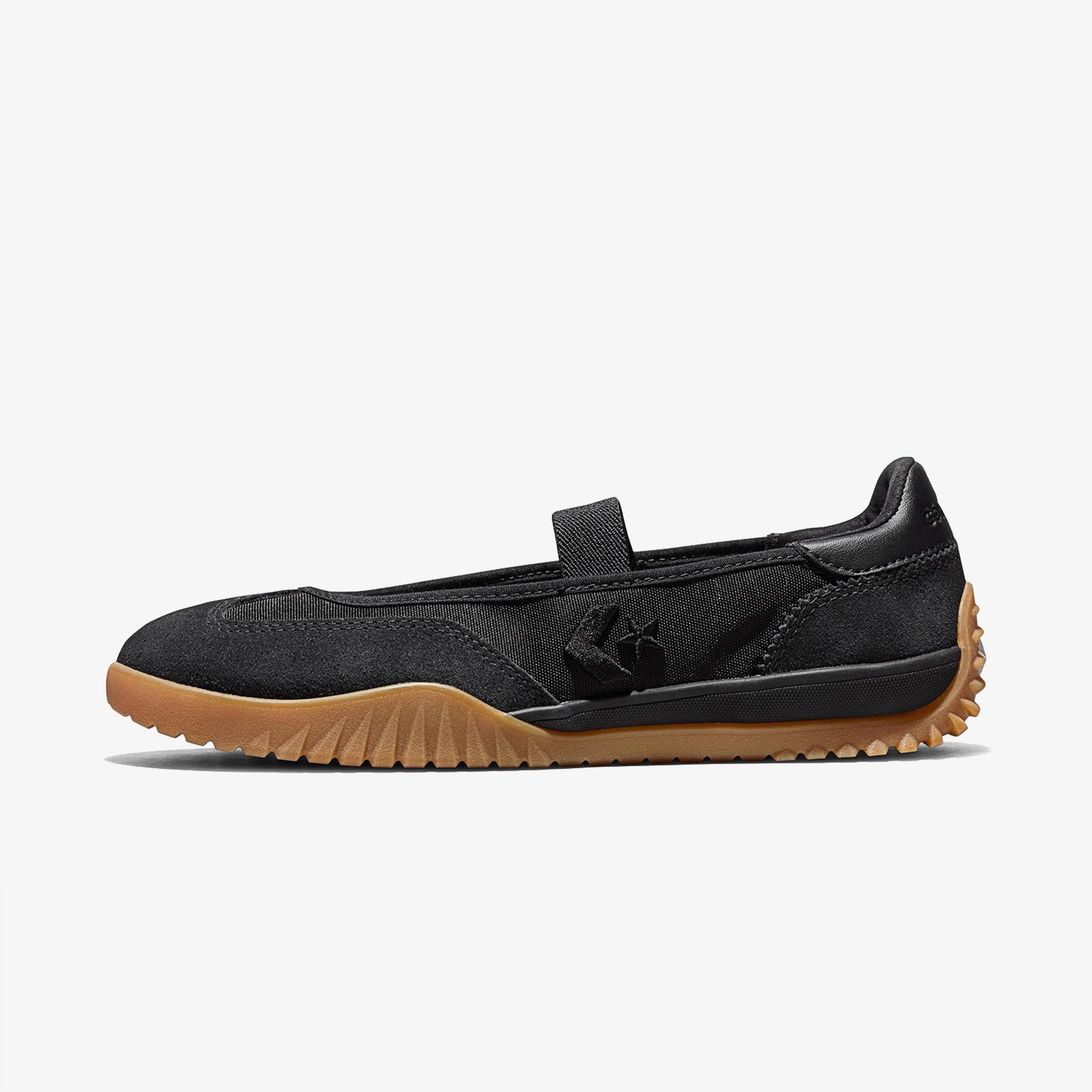 Converse Run Star Trainer Unisex Siyah Süet Babet