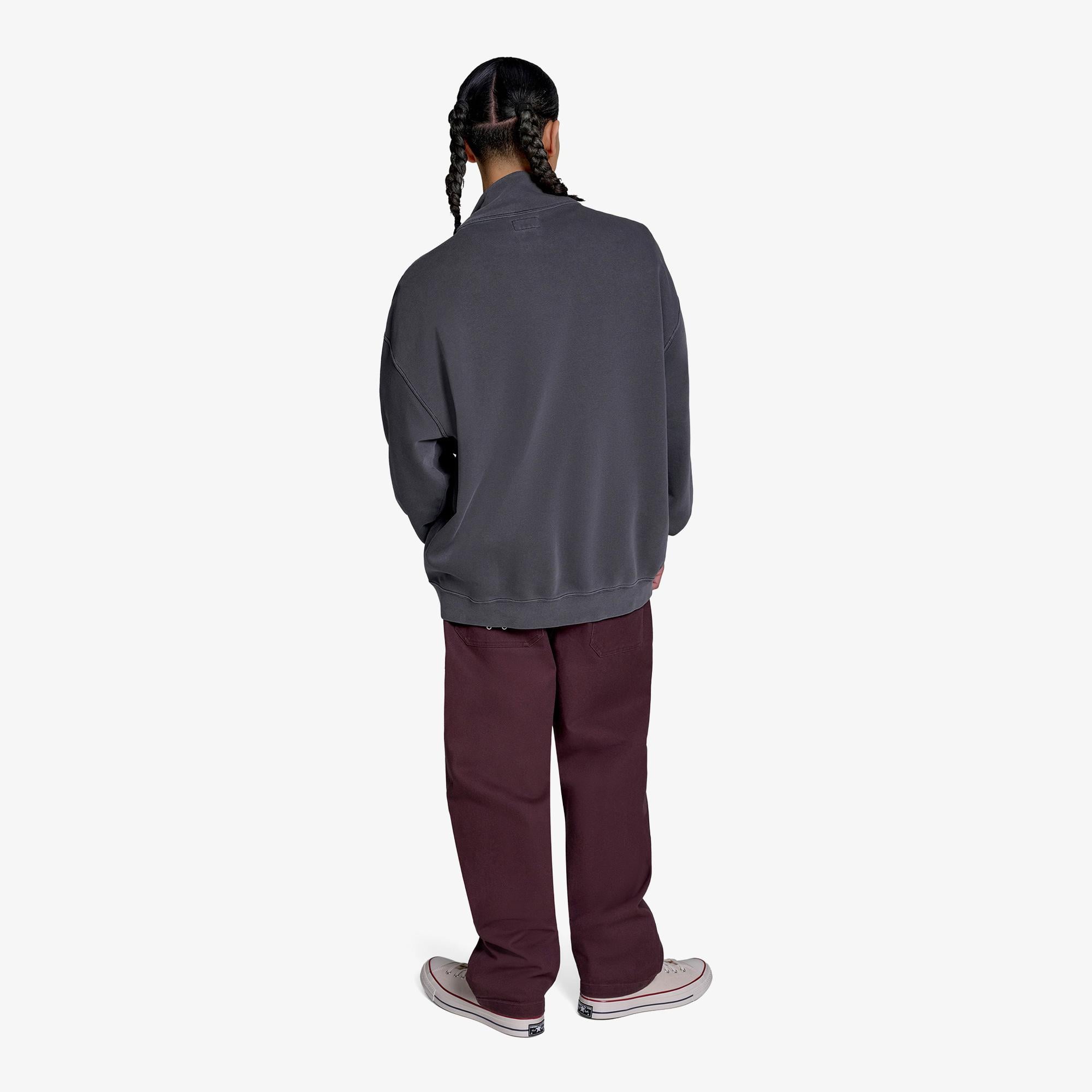Converse Classic Erkek Siyah Sweatshirt