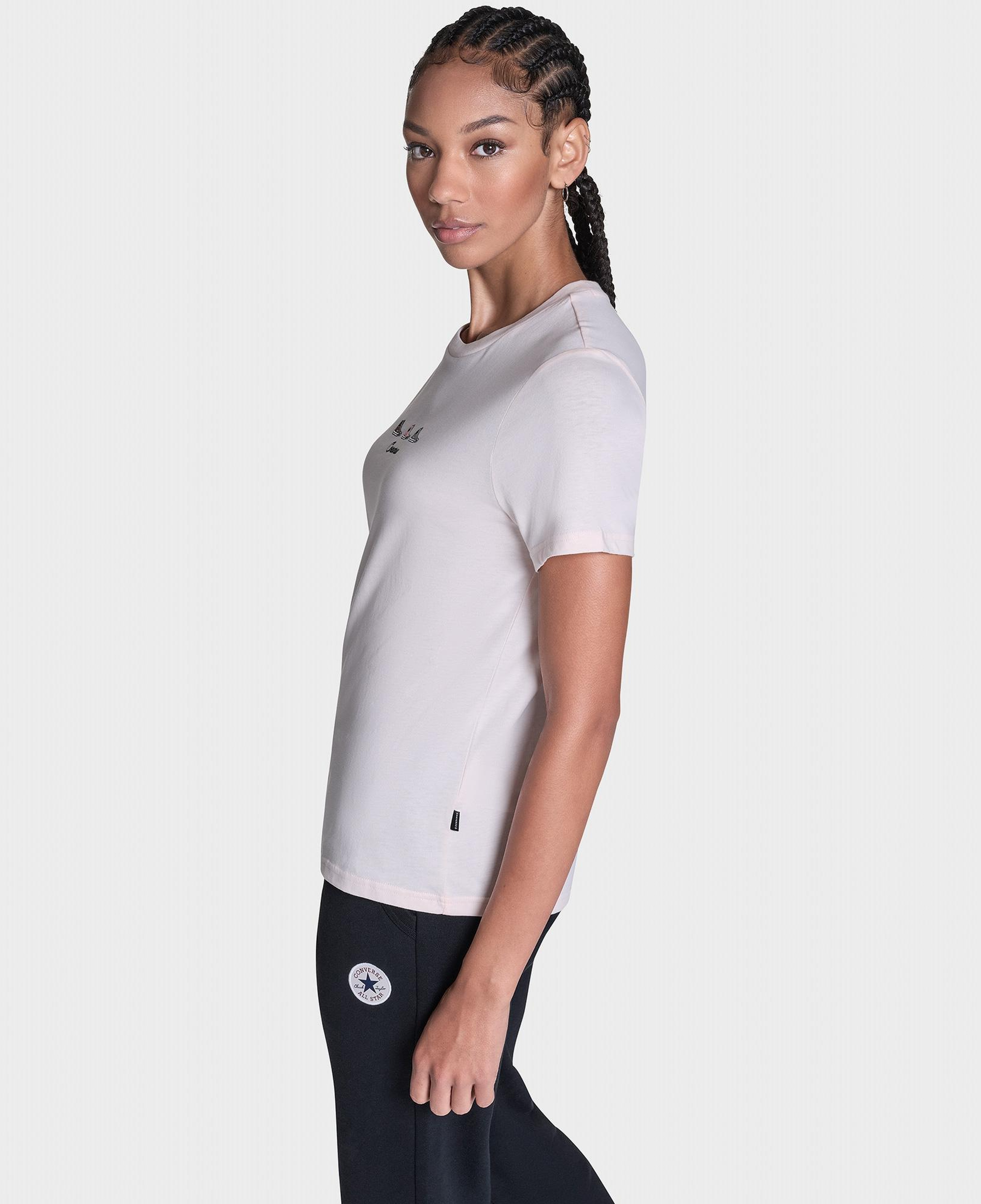 Converse Kadın Pembe T-Shirt