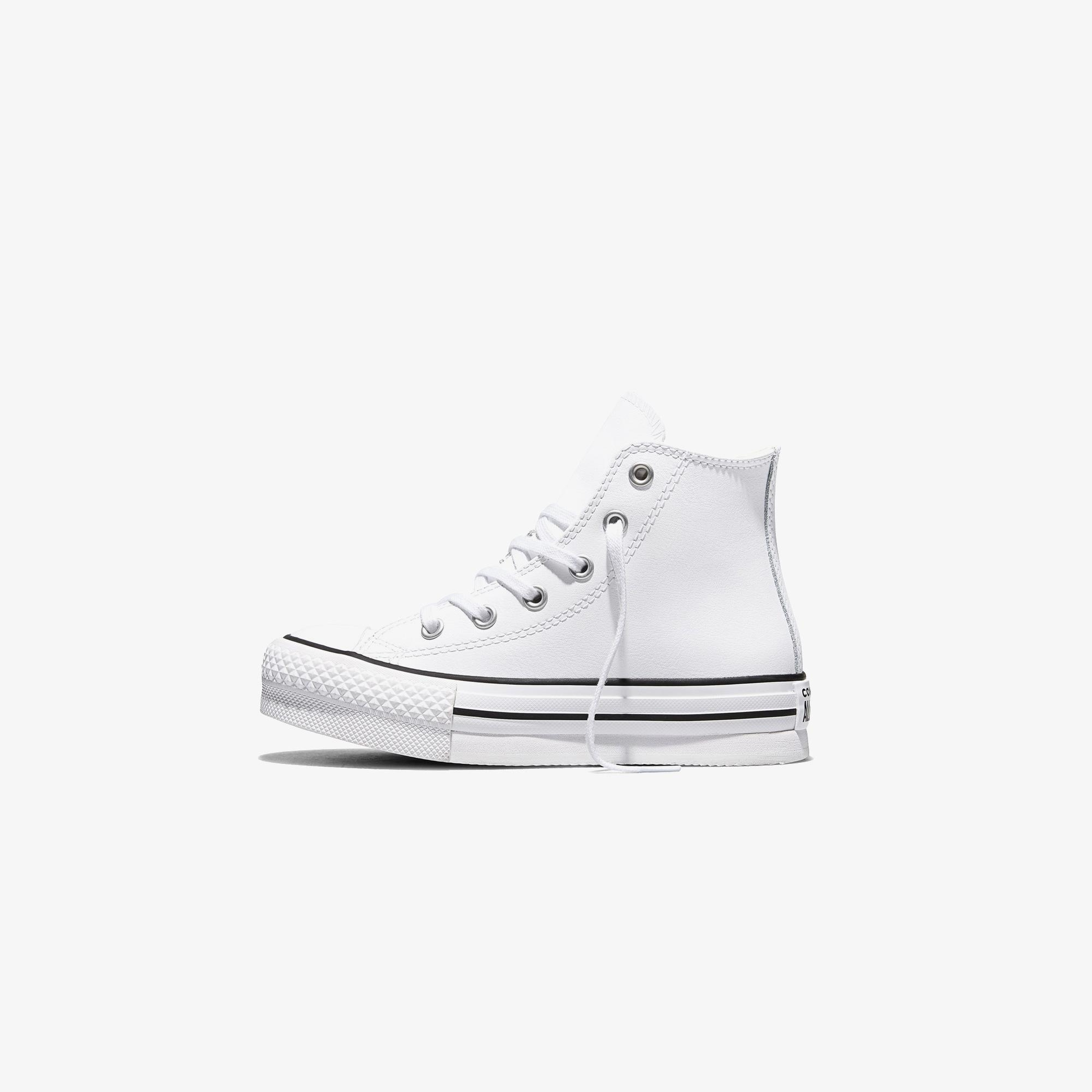 Converse Chuck Taylor All Star EVA Lift Çocuk Beyaz Deri Sneaker