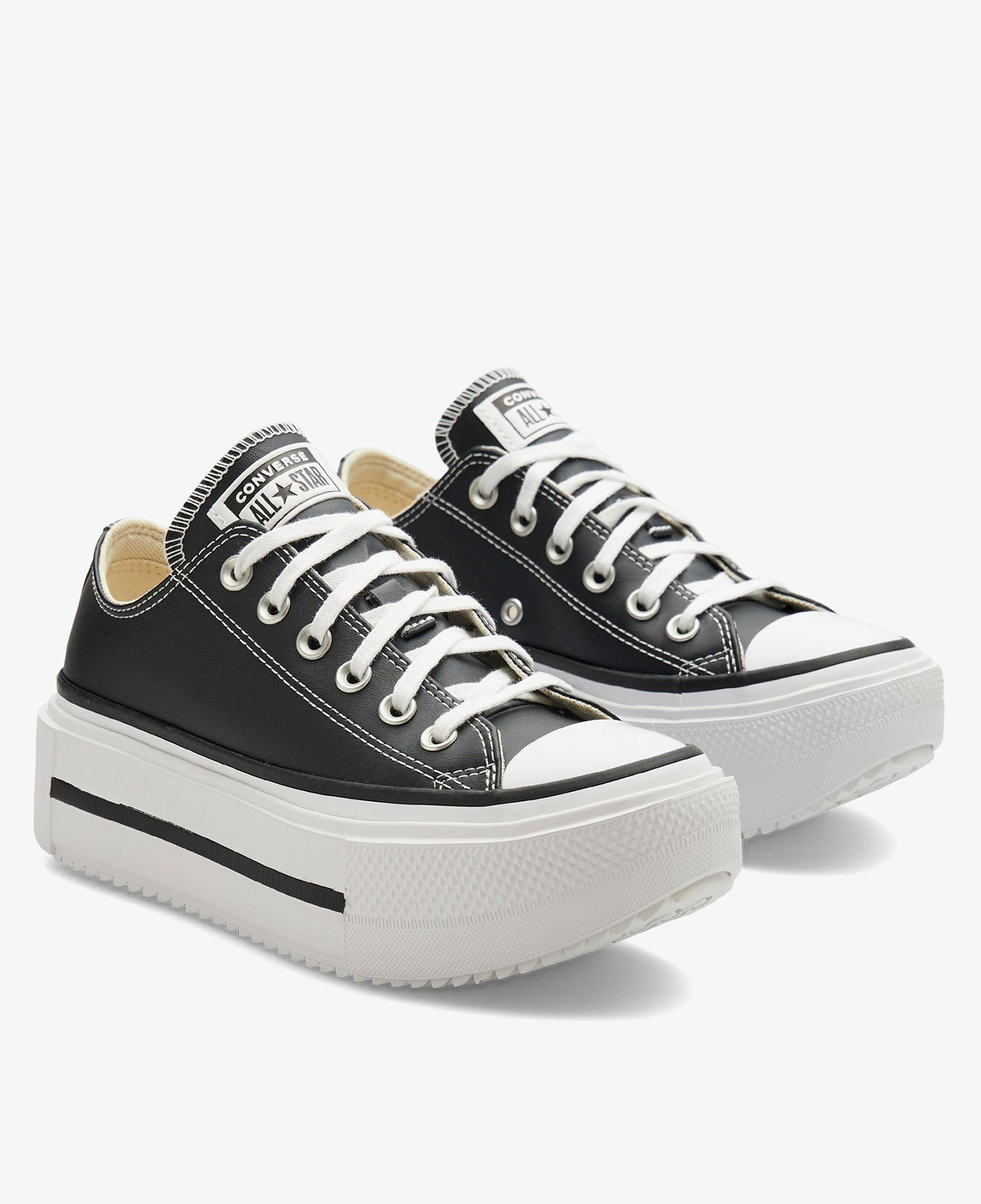 Converse Chuck Taylor All Star Lift Double Stack Unisex Siyah Sneaker