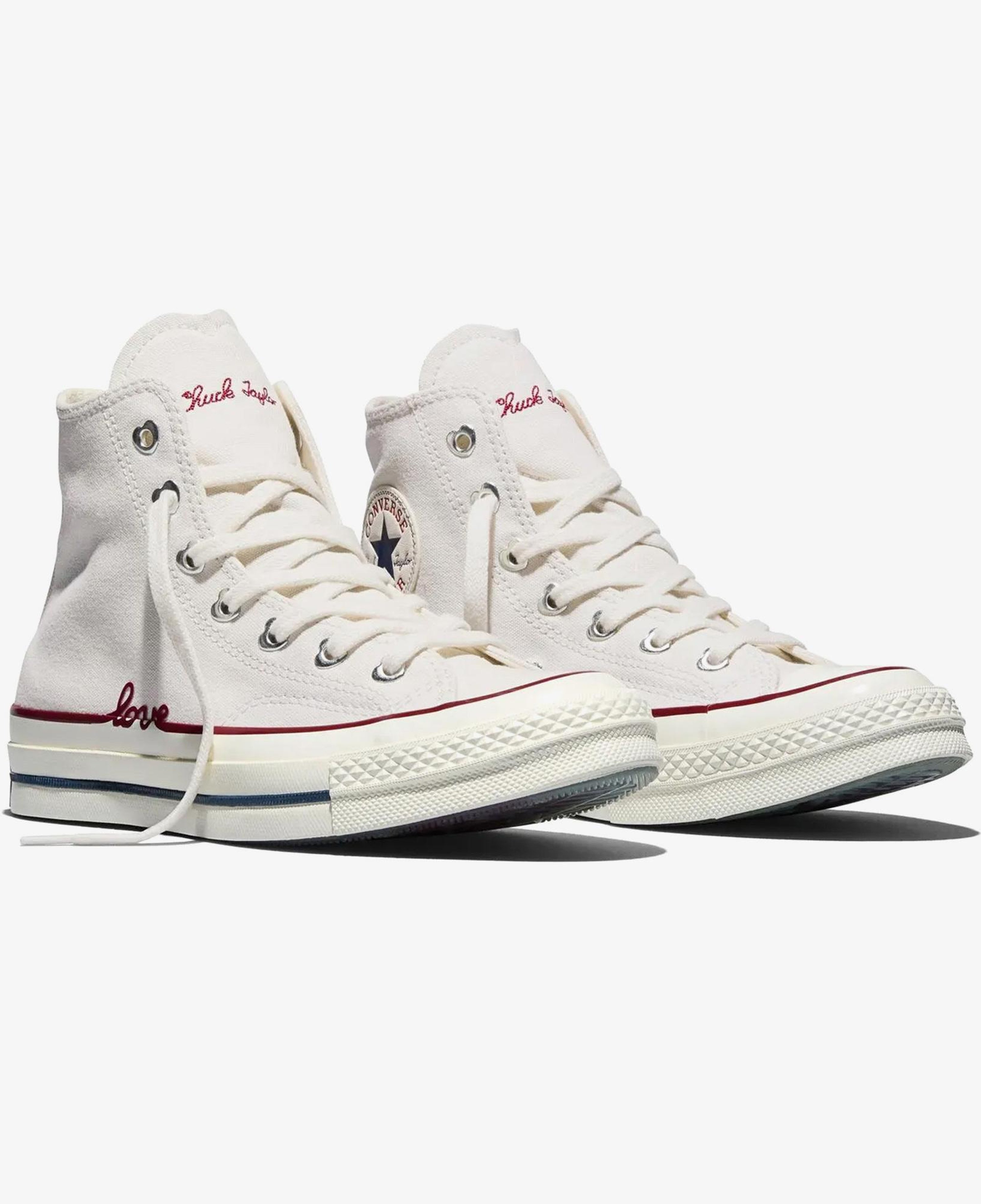 Converse Valentine's Day Chuck 70 Unisex Krem Sneaker
