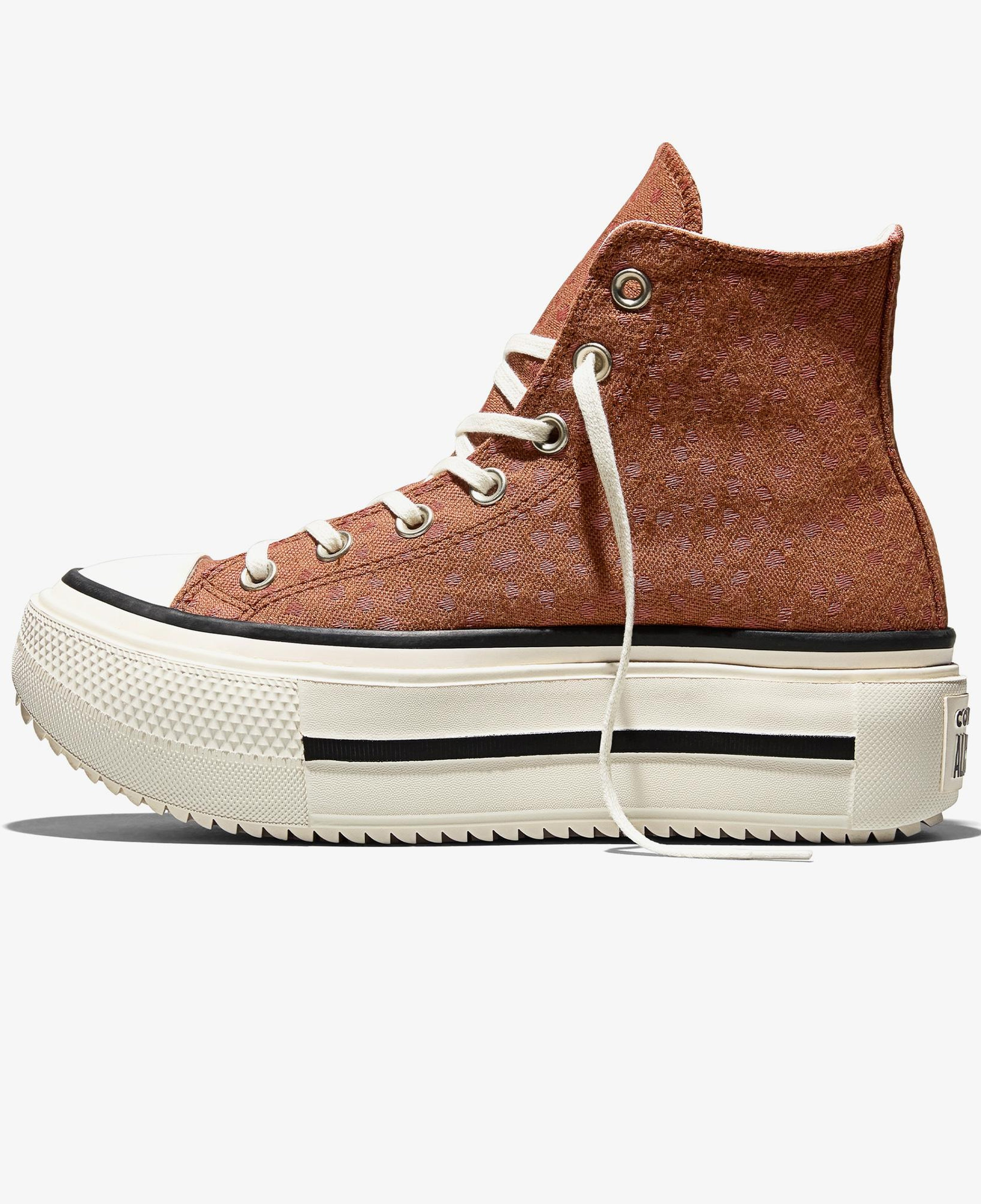 Converse Chuck Taylor All Star Lift Double Stack Unisex Kahverengi Sneaker