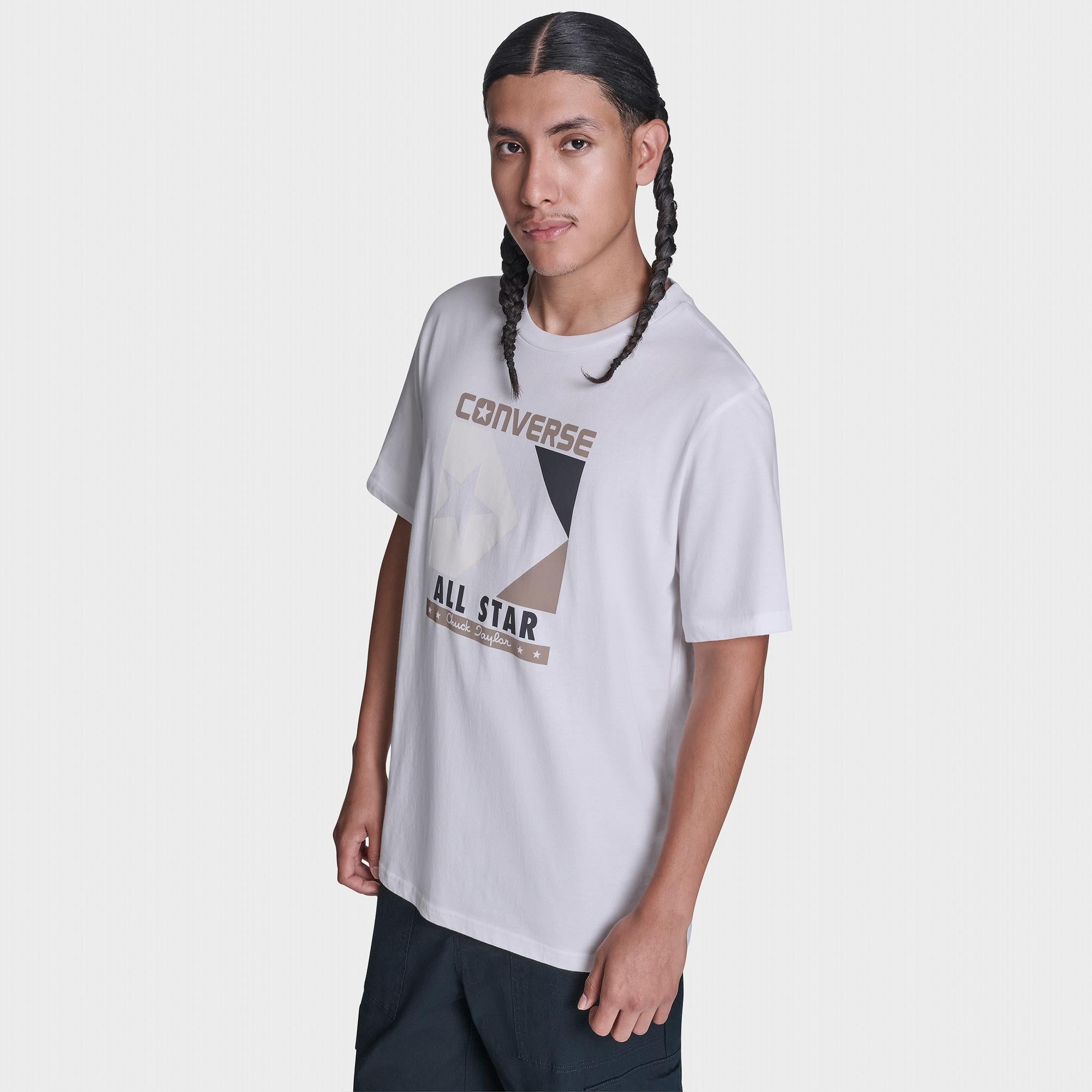 Converse Erkek Beyaz T-Shirt
