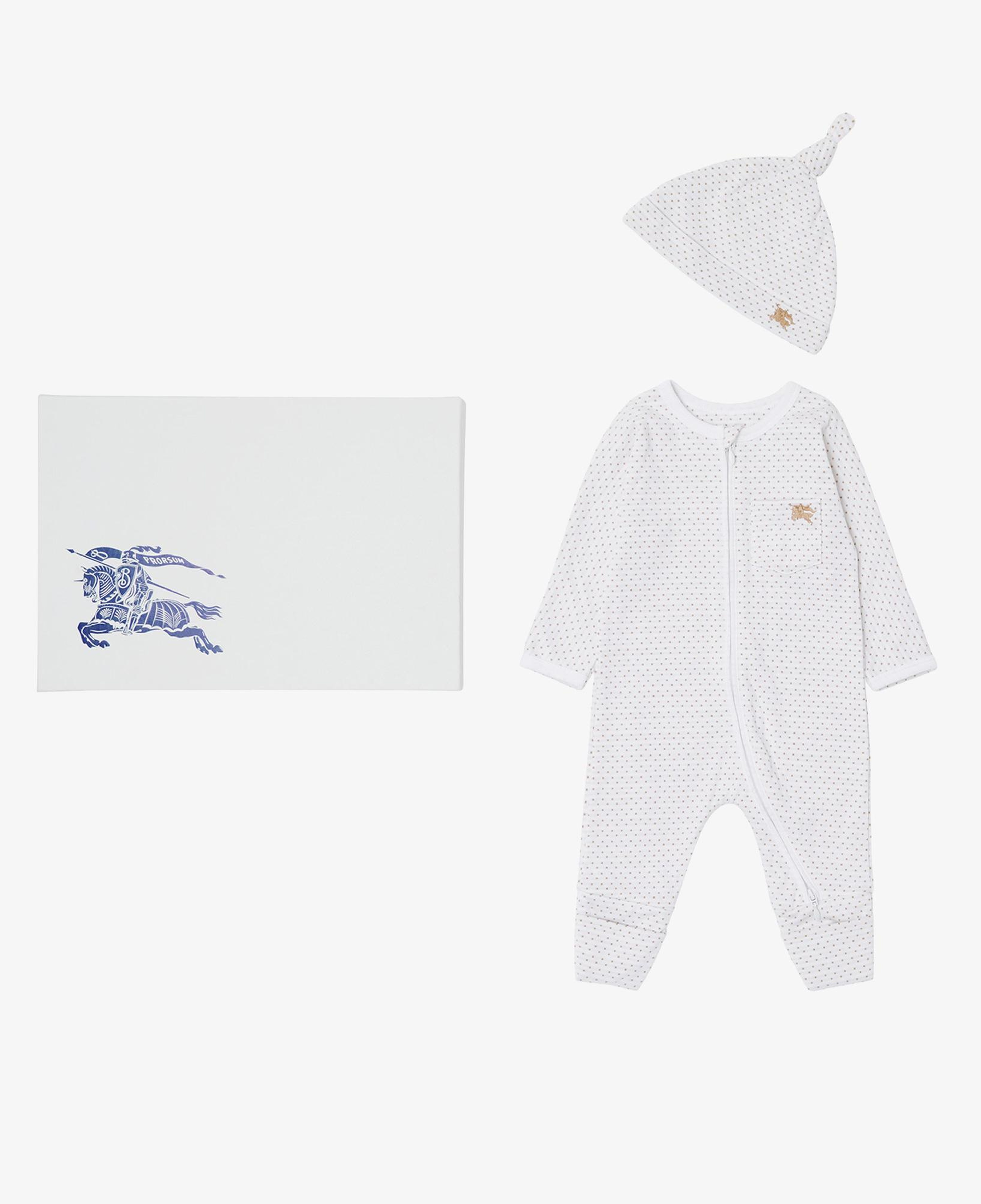 Burberry Çocuk Bej Bebek Seti
