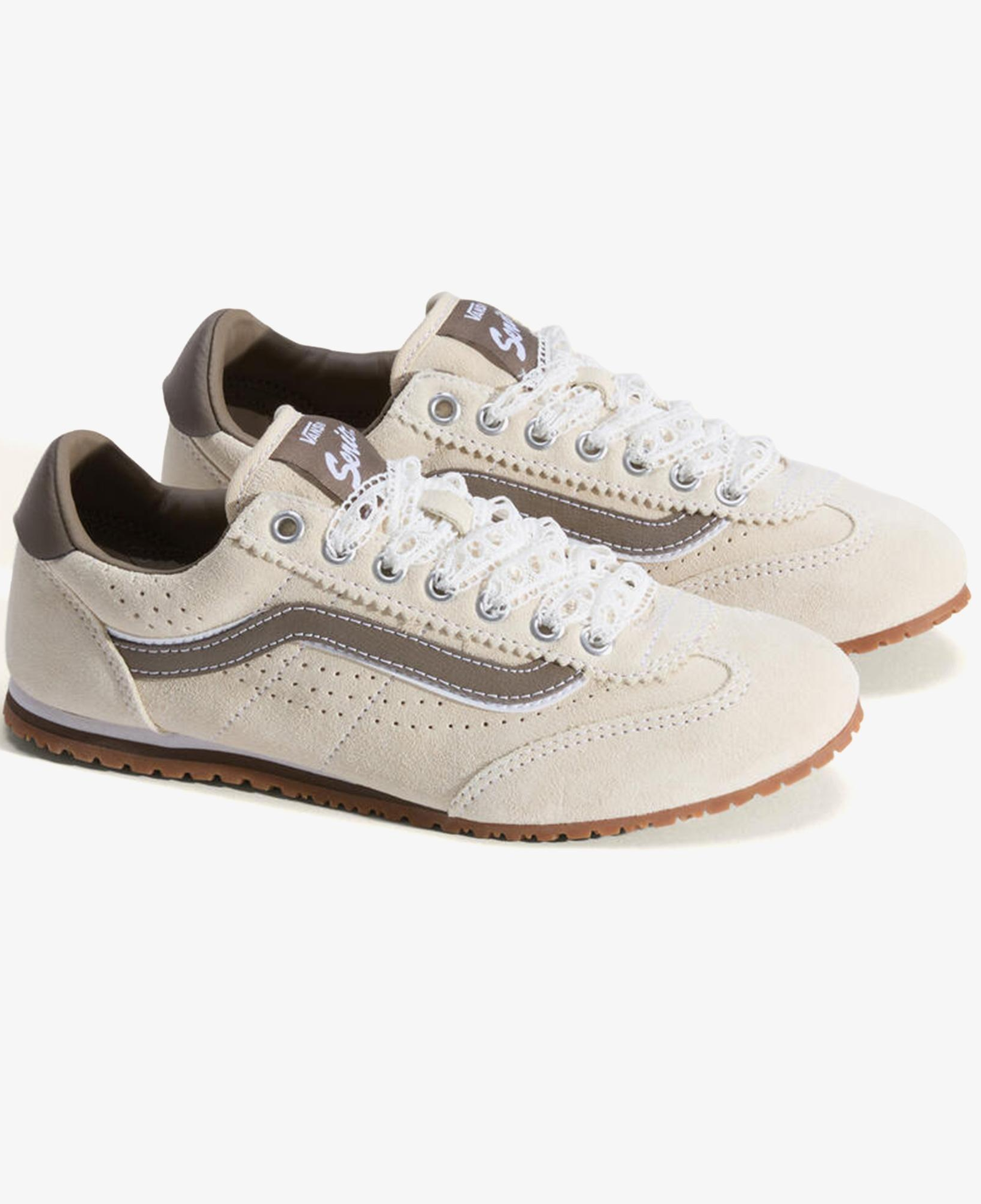 Vans Super Lowpro Kadın Bej Sneaker