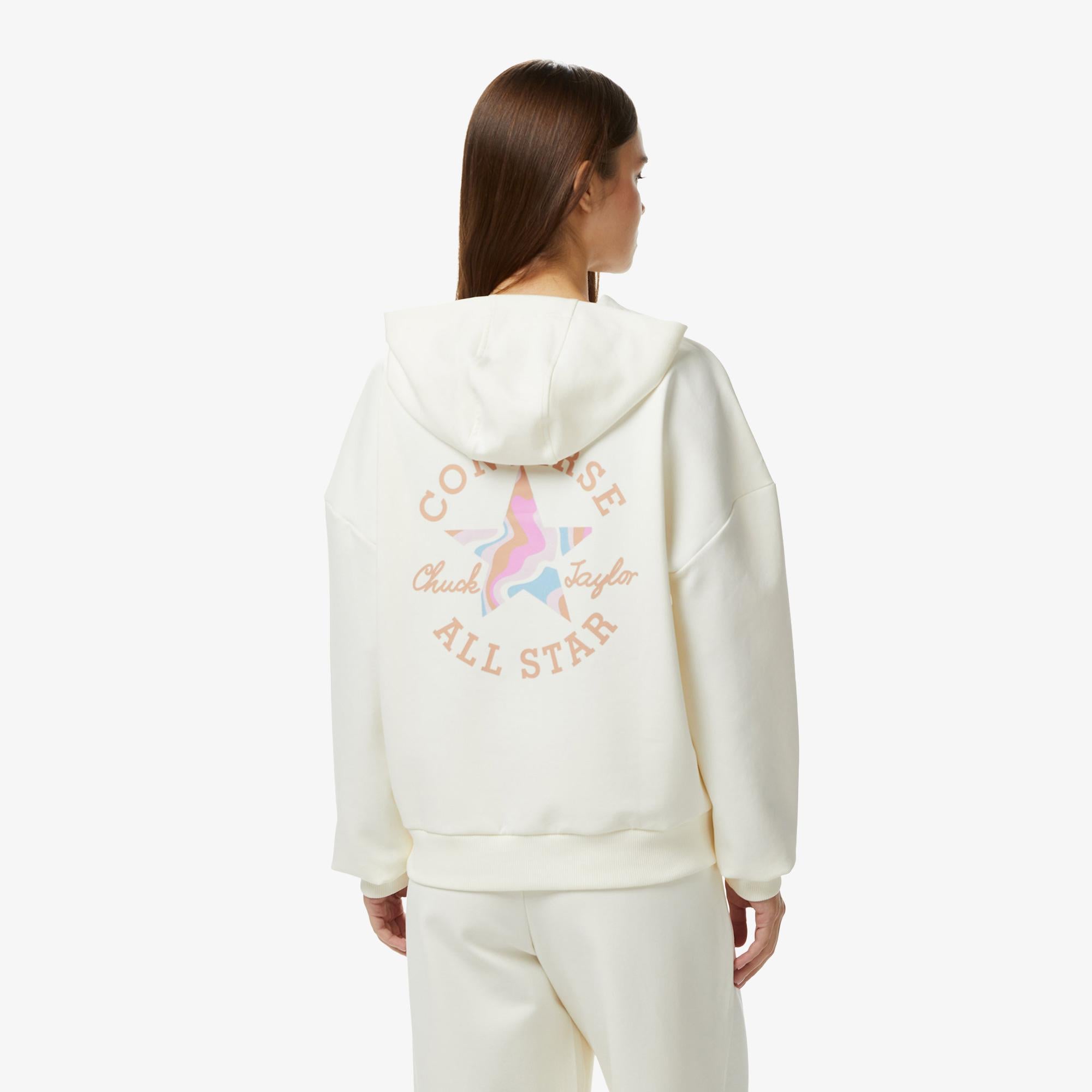 Converse Kadın Krem Sweatshirt