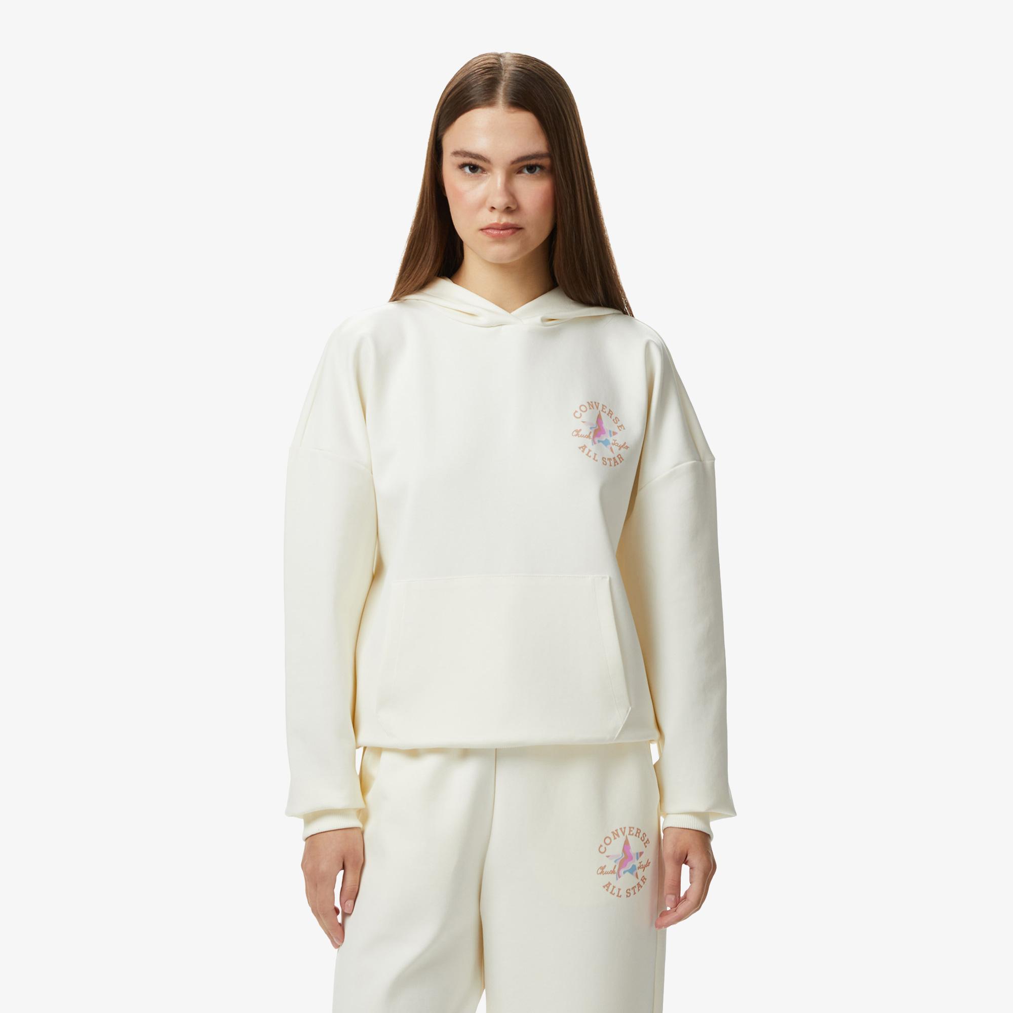 Converse Kadın Krem Sweatshirt