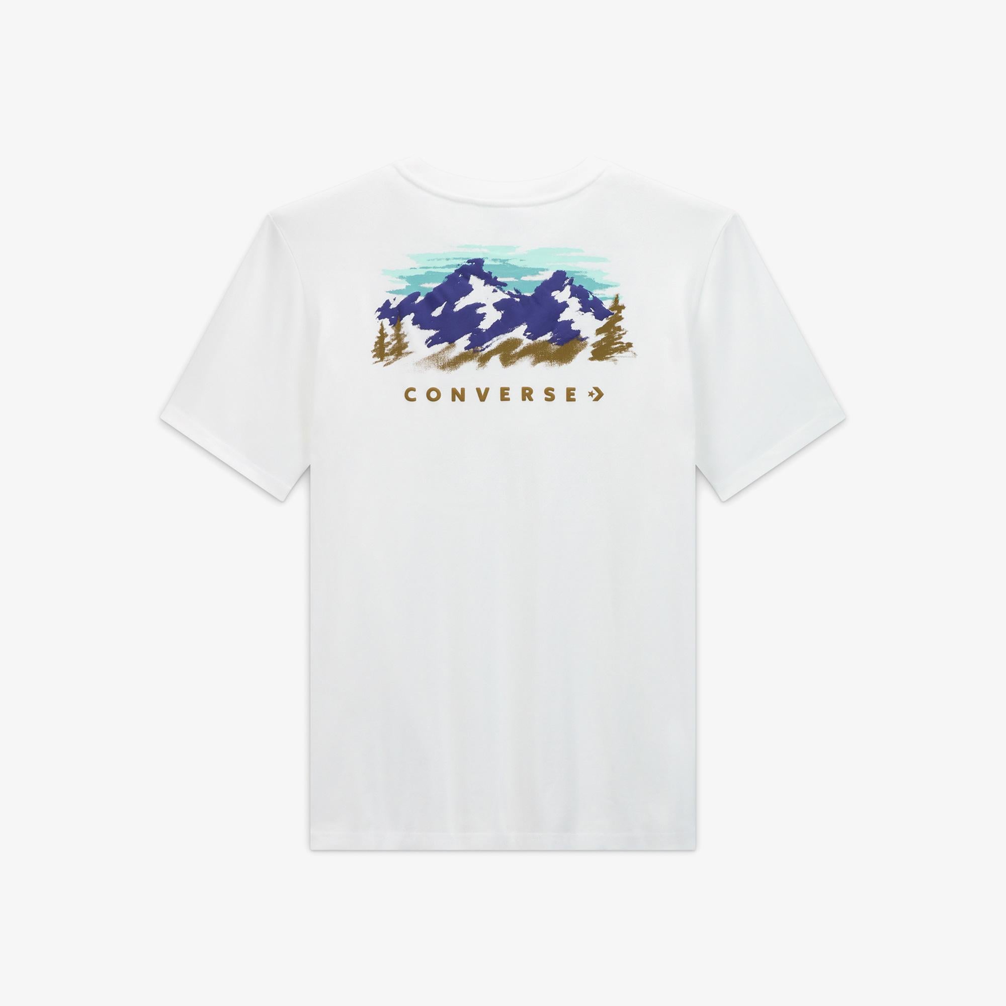 Converse Classic Erkek Beyaz T-Shirt