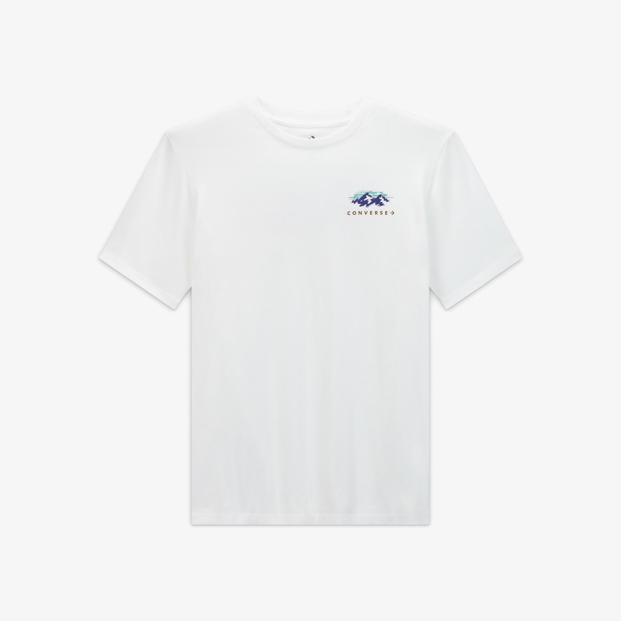 Converse Classic Erkek Beyaz T-Shirt