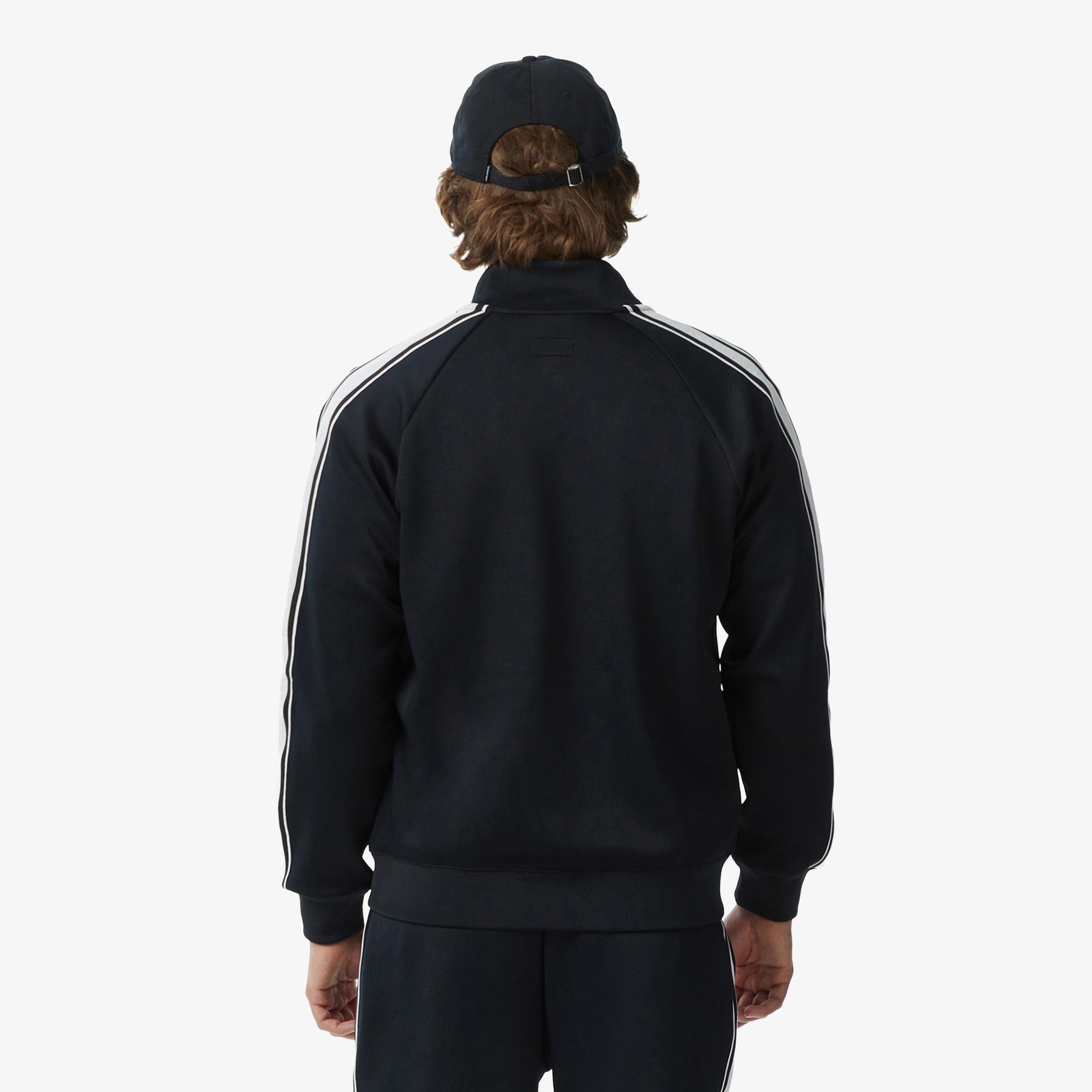 Converse Erkek Siyah Fermuarlı Sweatshirt