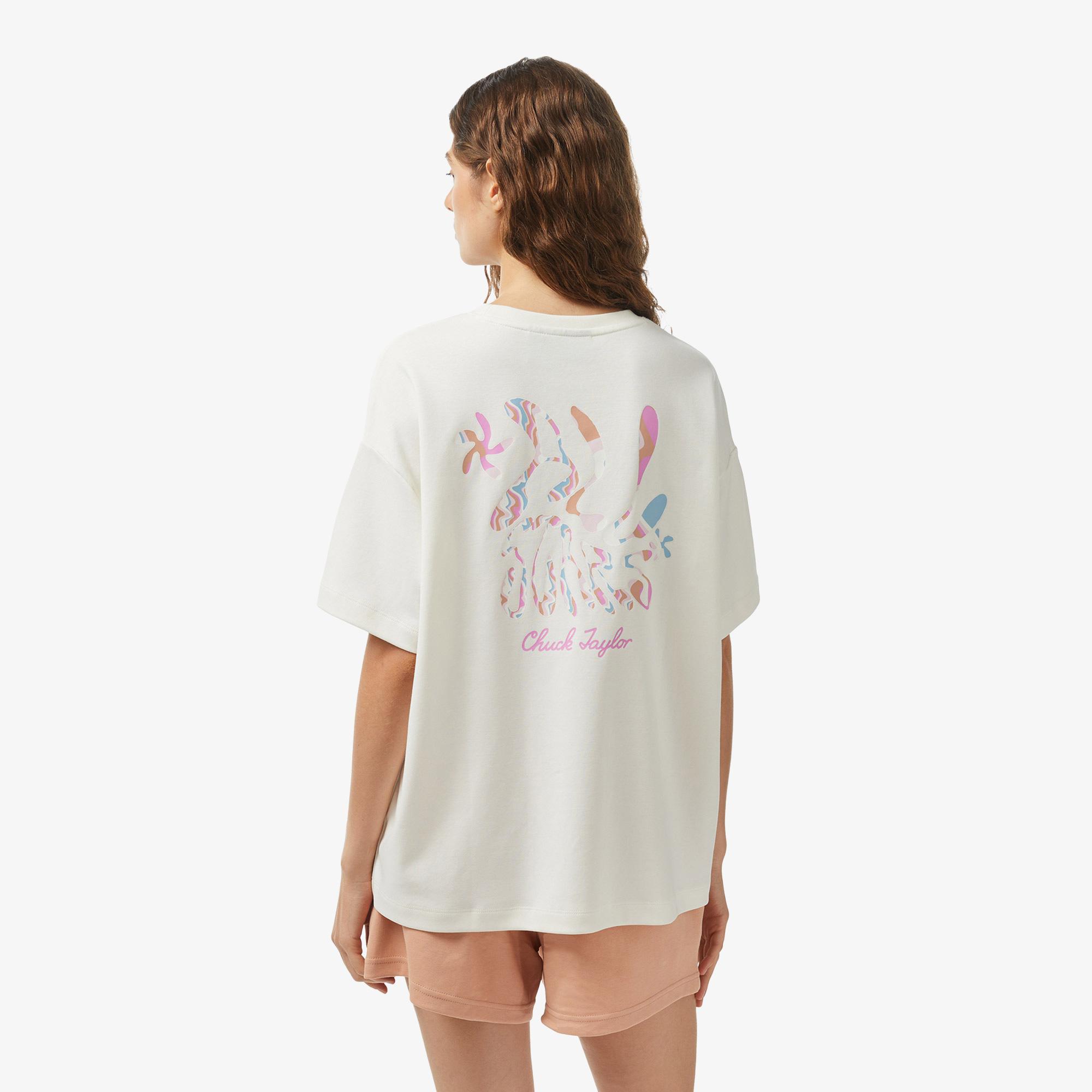 Converse Kadın Krem T-Shirt