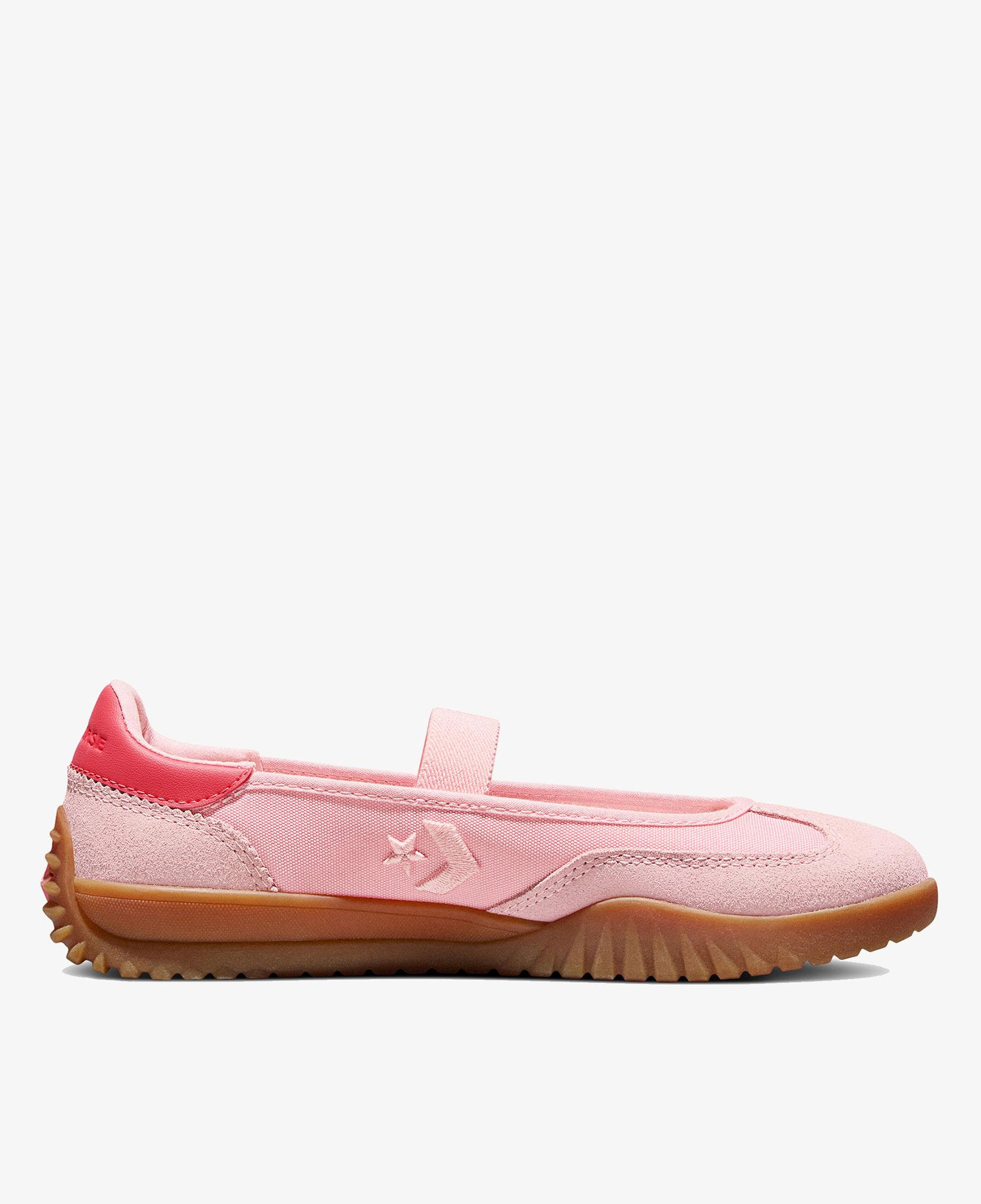 Converse Run Star Trainer Unisex Pembe Süet Babet