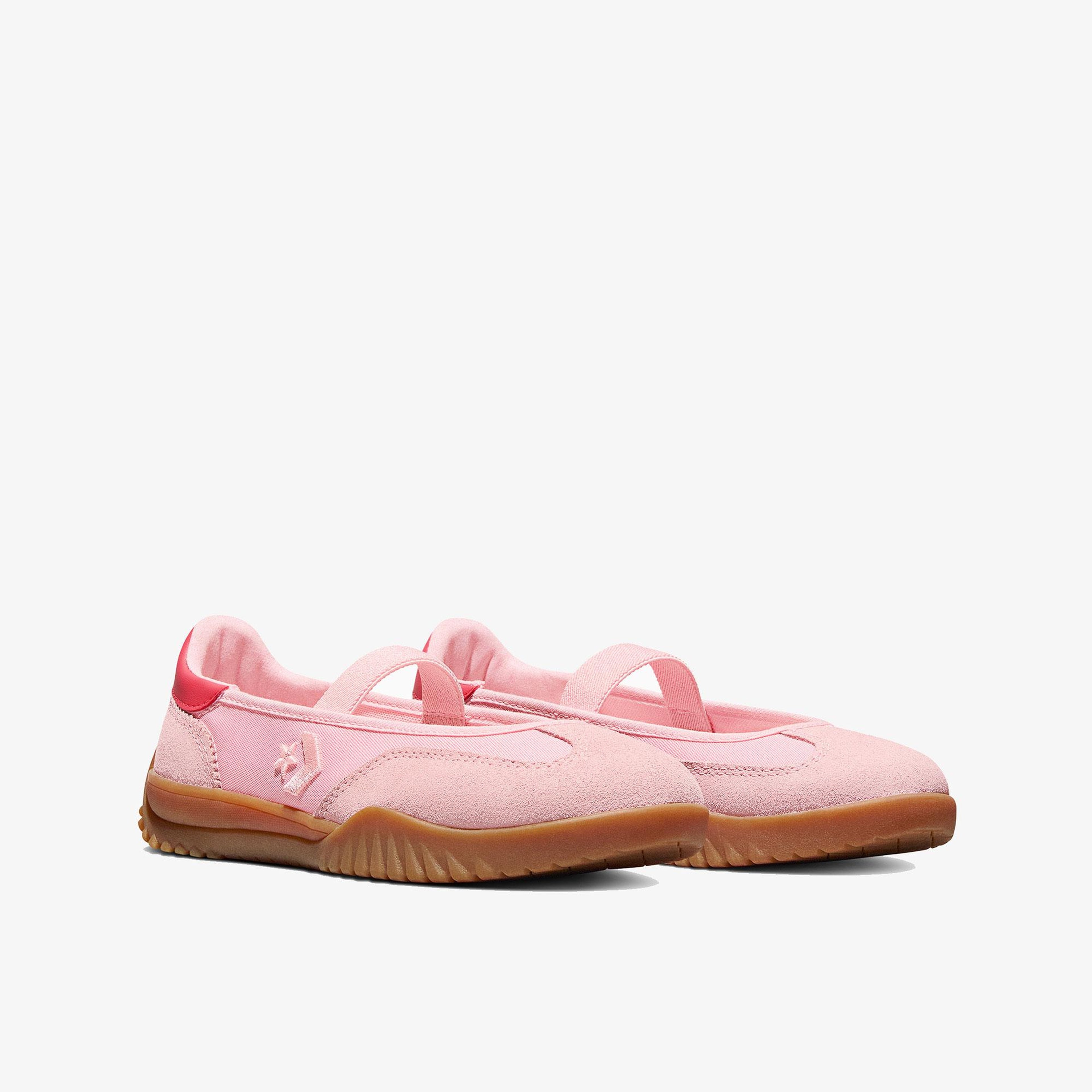 Converse Run Star Trainer Unisex Pembe Süet Babet