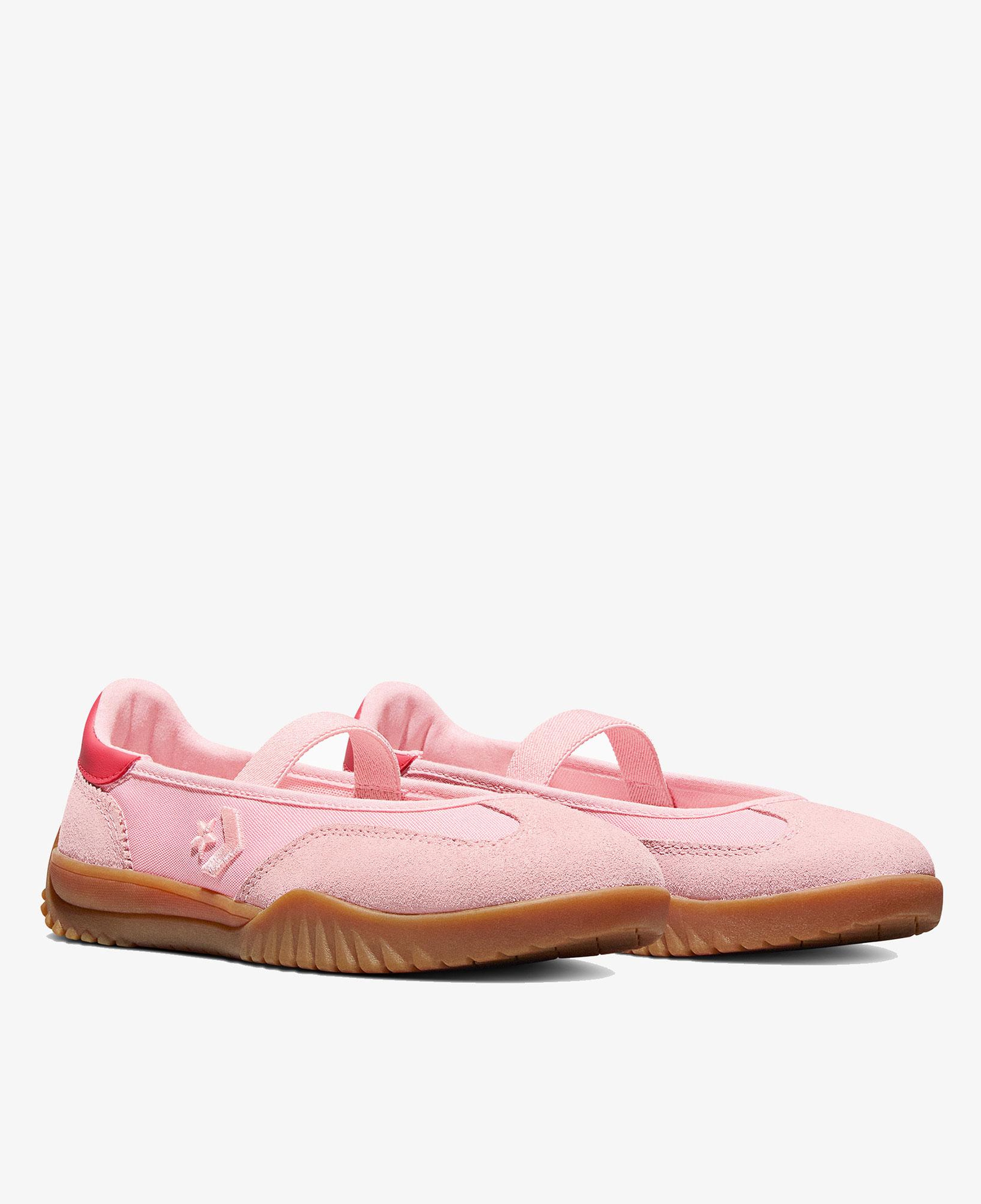 Converse Run Star Trainer Unisex Pembe Süet Babet
