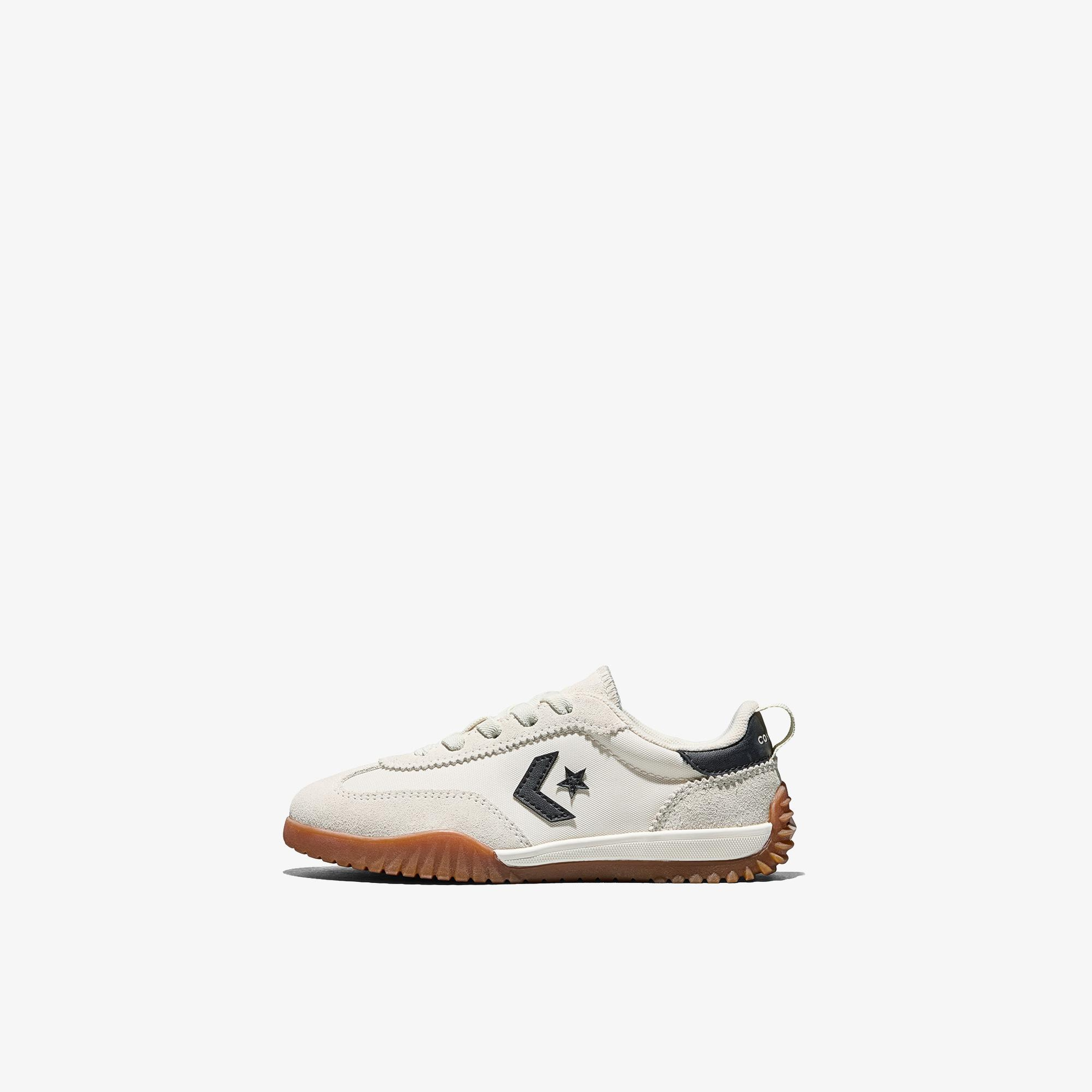 Converse Run Star Trainer Çocuk Krem Süet Sneaker