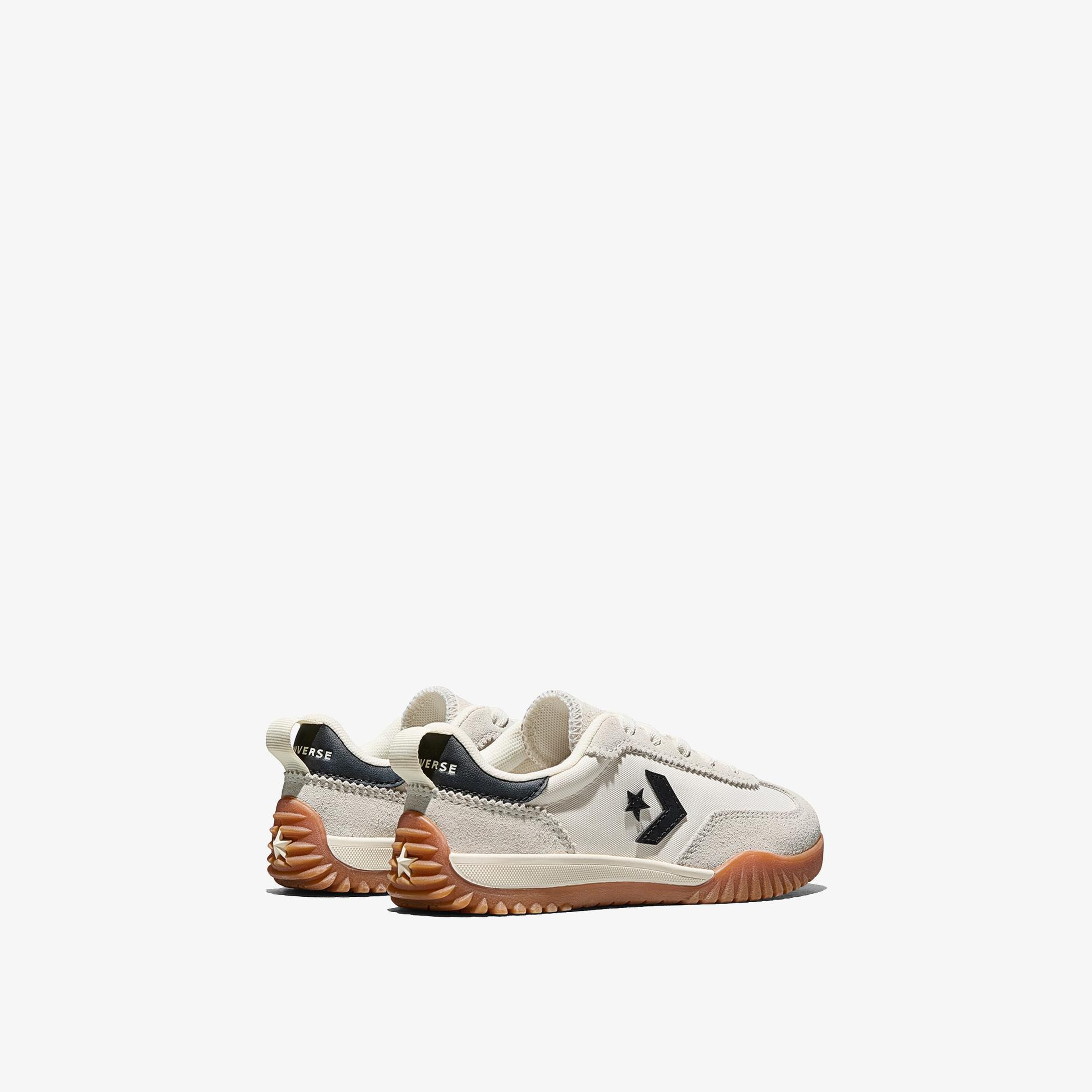 Converse Run Star Trainer Çocuk Krem Süet Sneaker