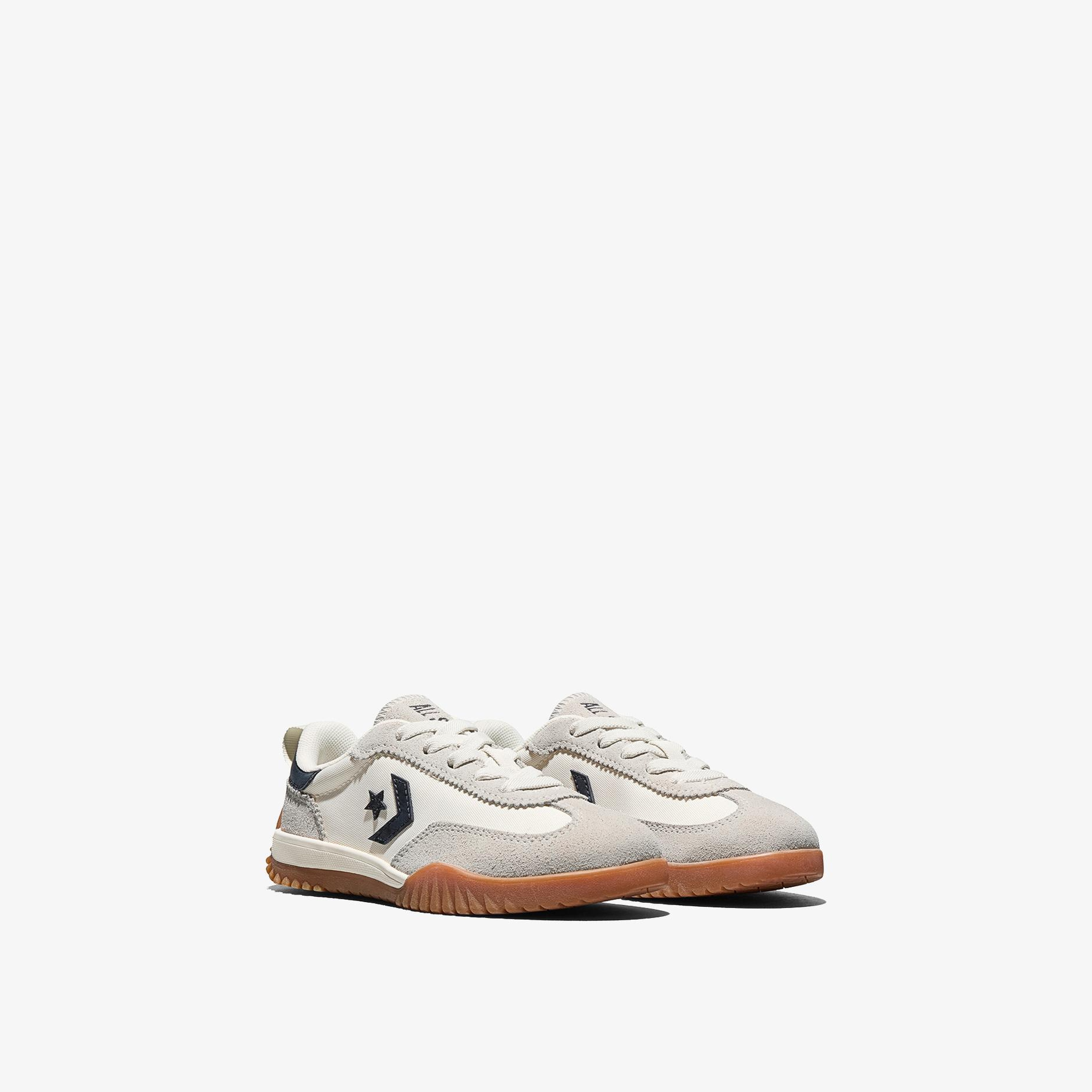 Converse Run Star Trainer Çocuk Krem Süet Sneaker