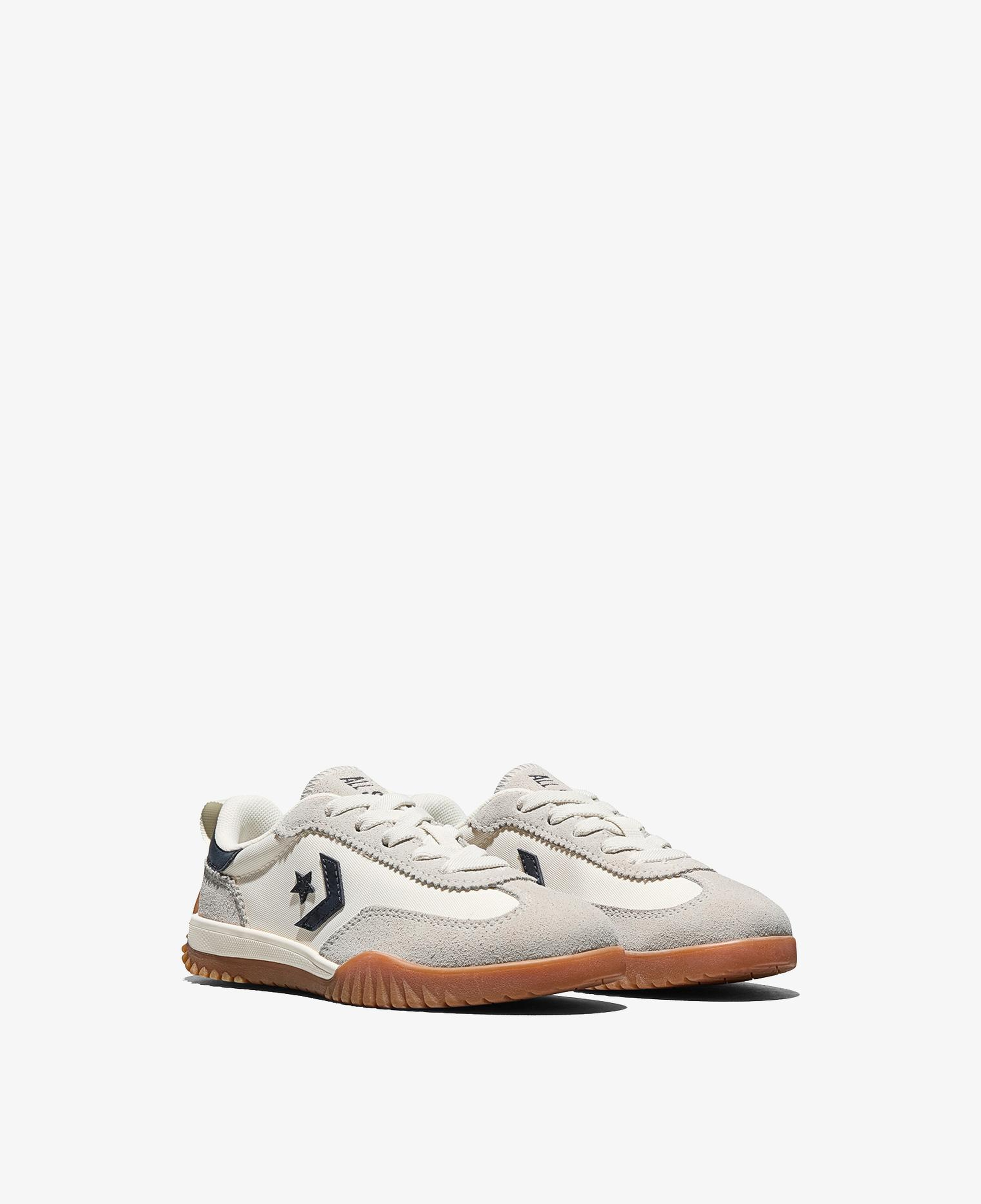 Converse Run Star Trainer Çocuk Krem Süet Sneaker