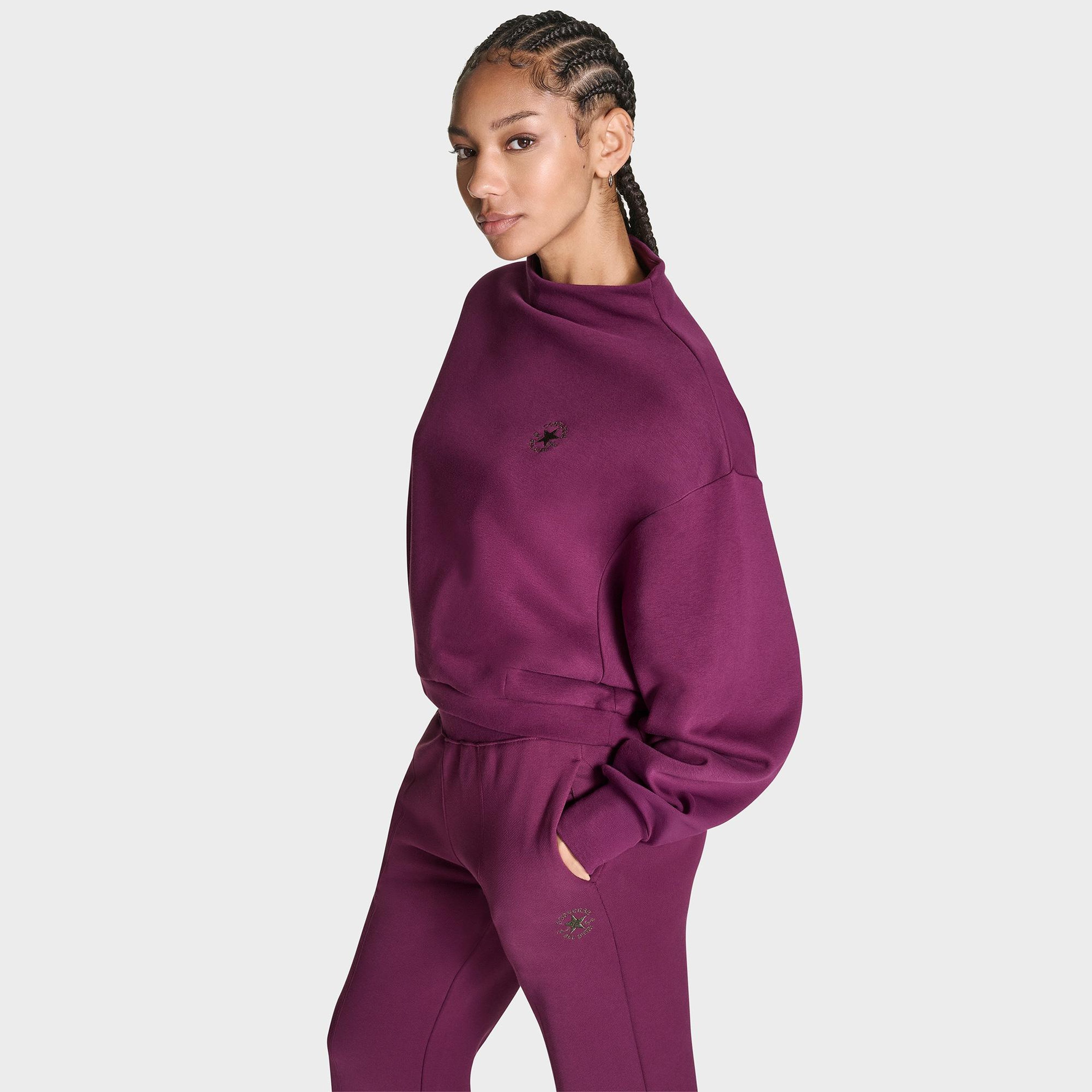 Converse Kadın Pembe Sweatshirt