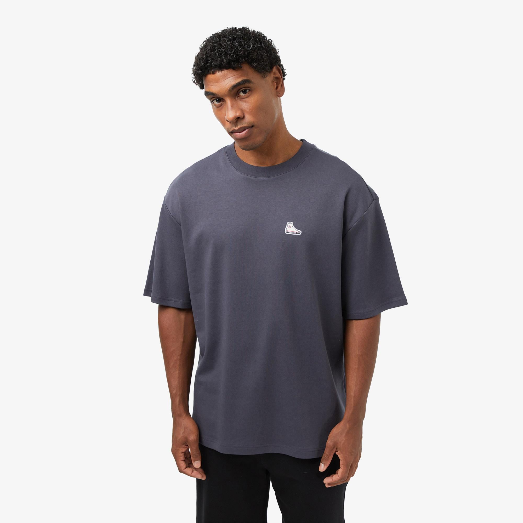 Converse Erkek Gri T-Shirt
