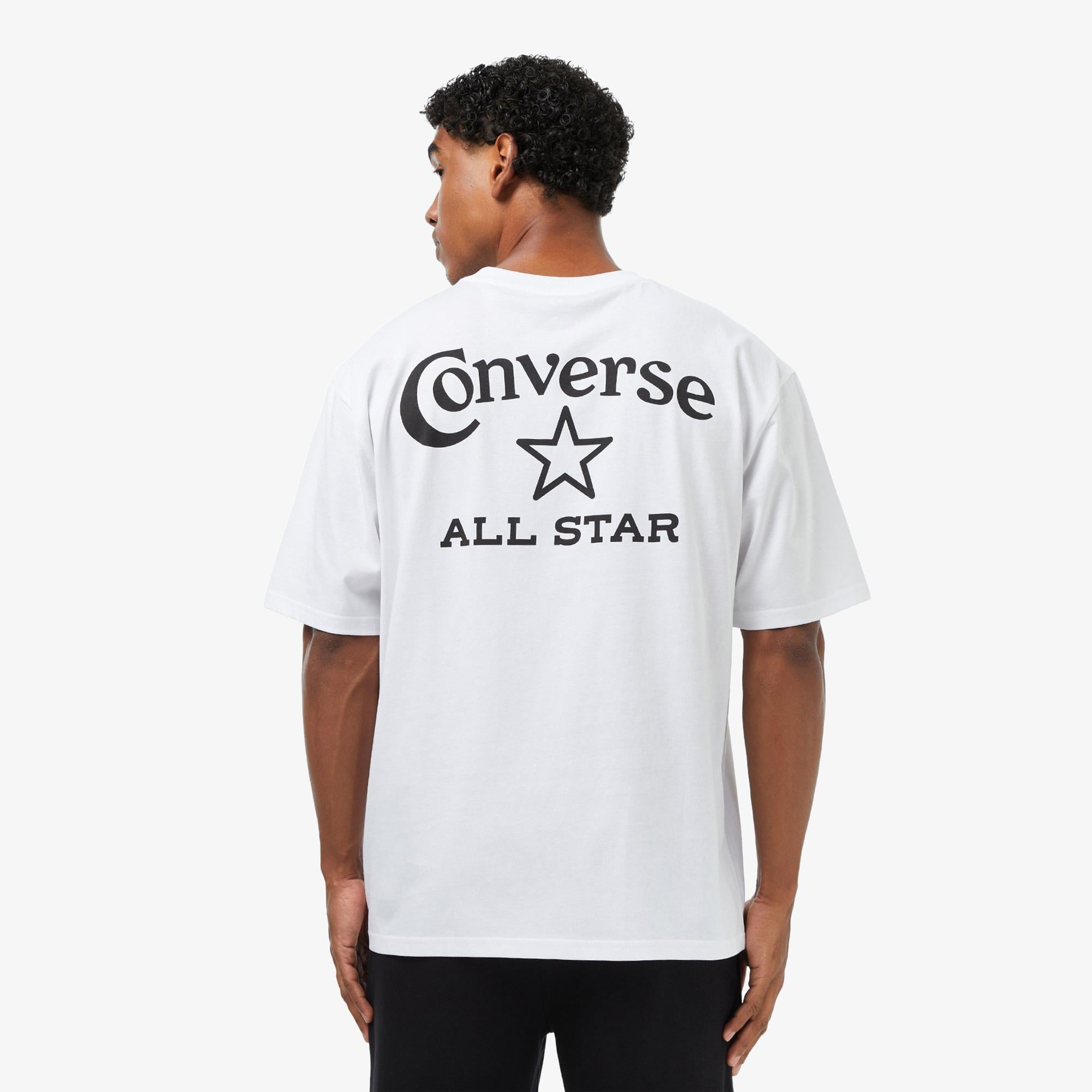 Converse Erkek Beyaz T-Shirt