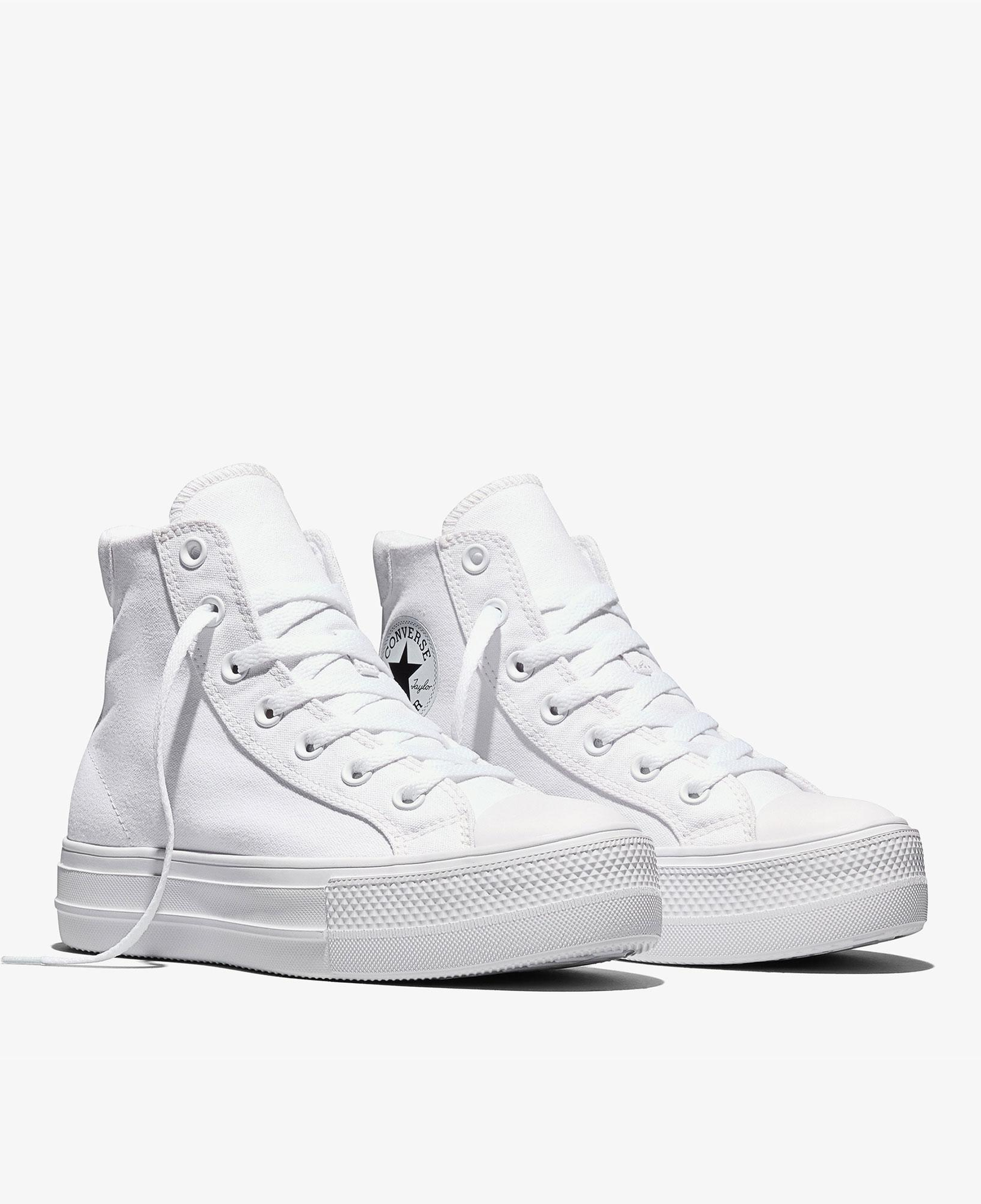 Converse Day One Platform Kadın Beyaz Sneaker