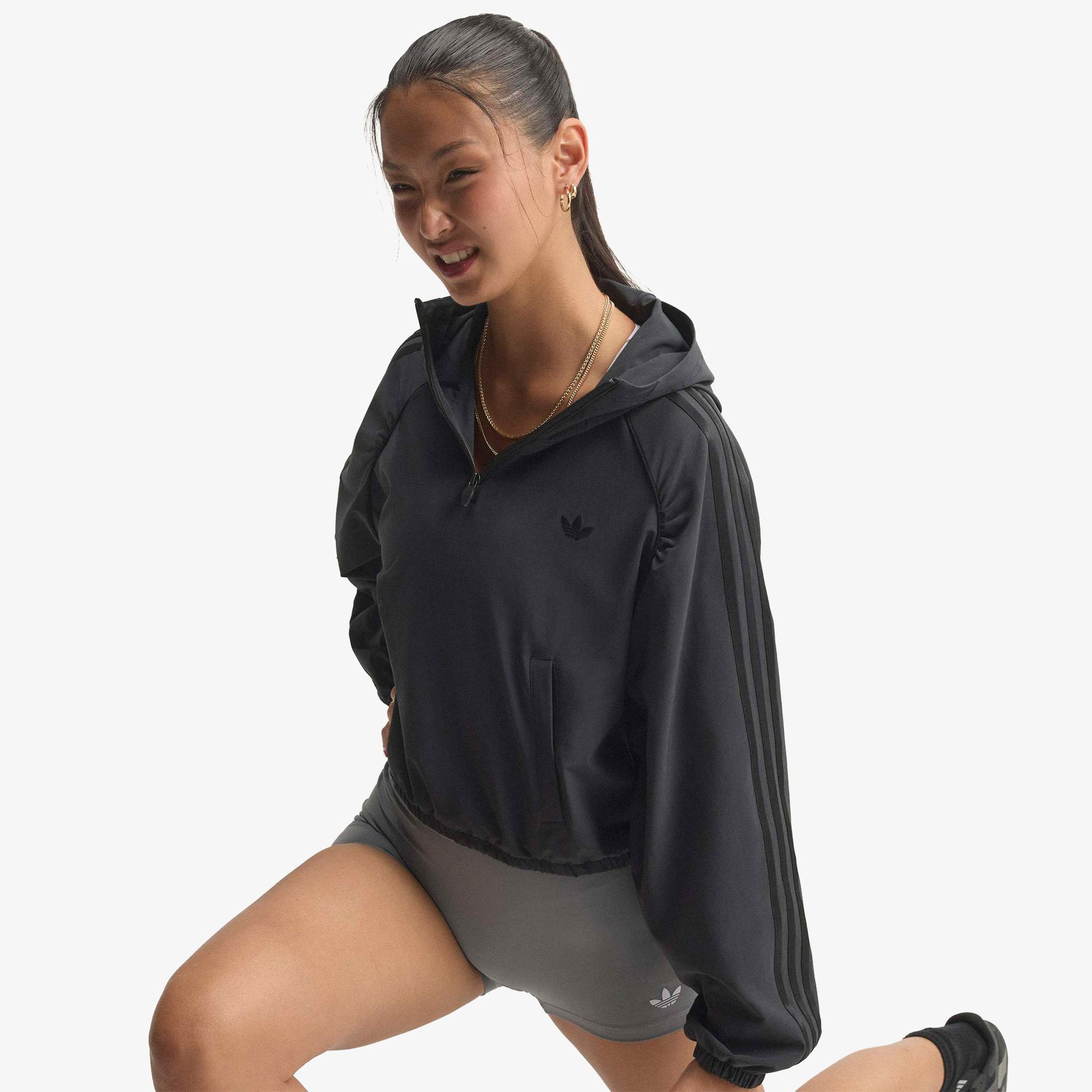 adidas Originals Sp Cover Up Kadın Siyah Sweatshirt