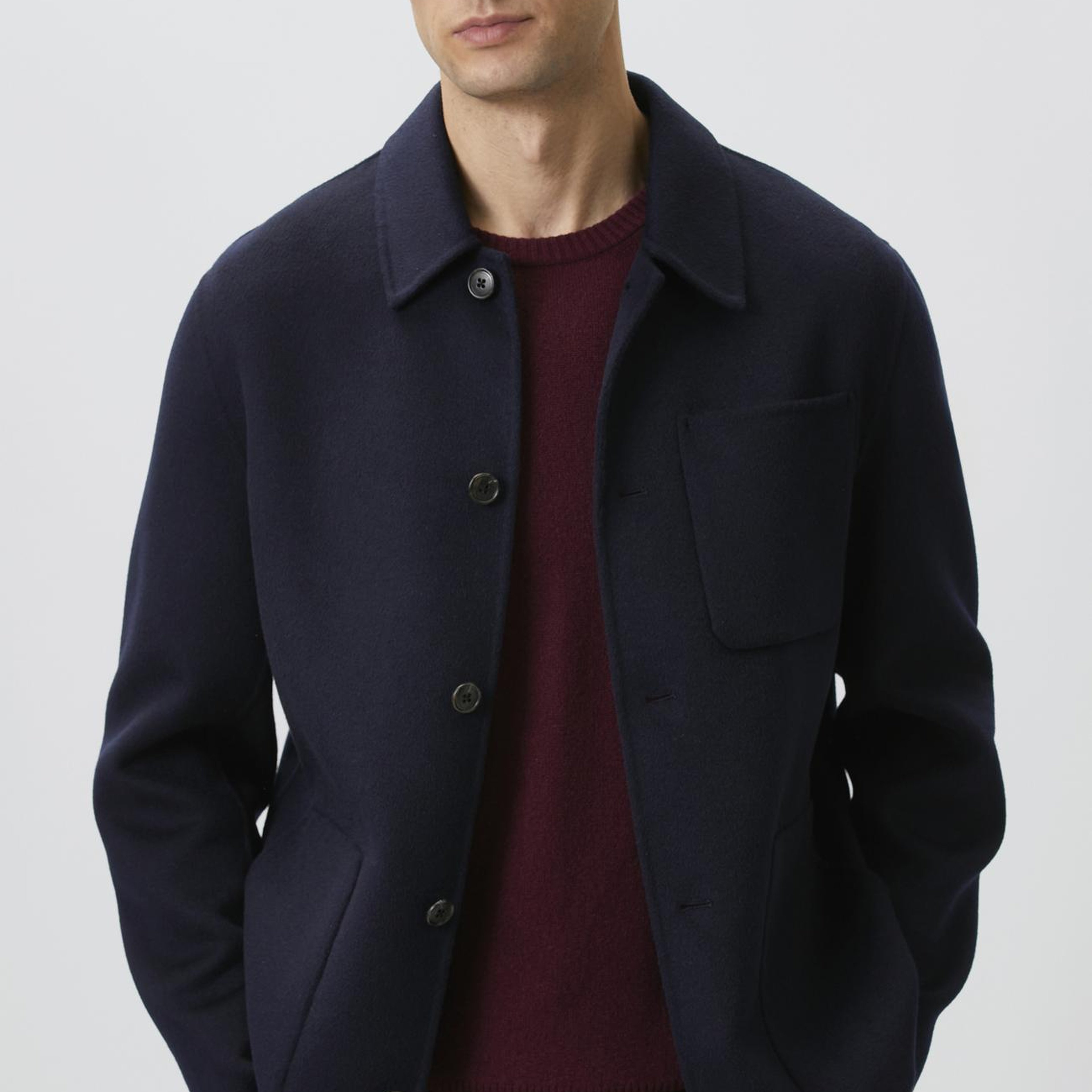 Network Erkek Limited Yün Karışımlı Dikişsiz Handmade Ceket