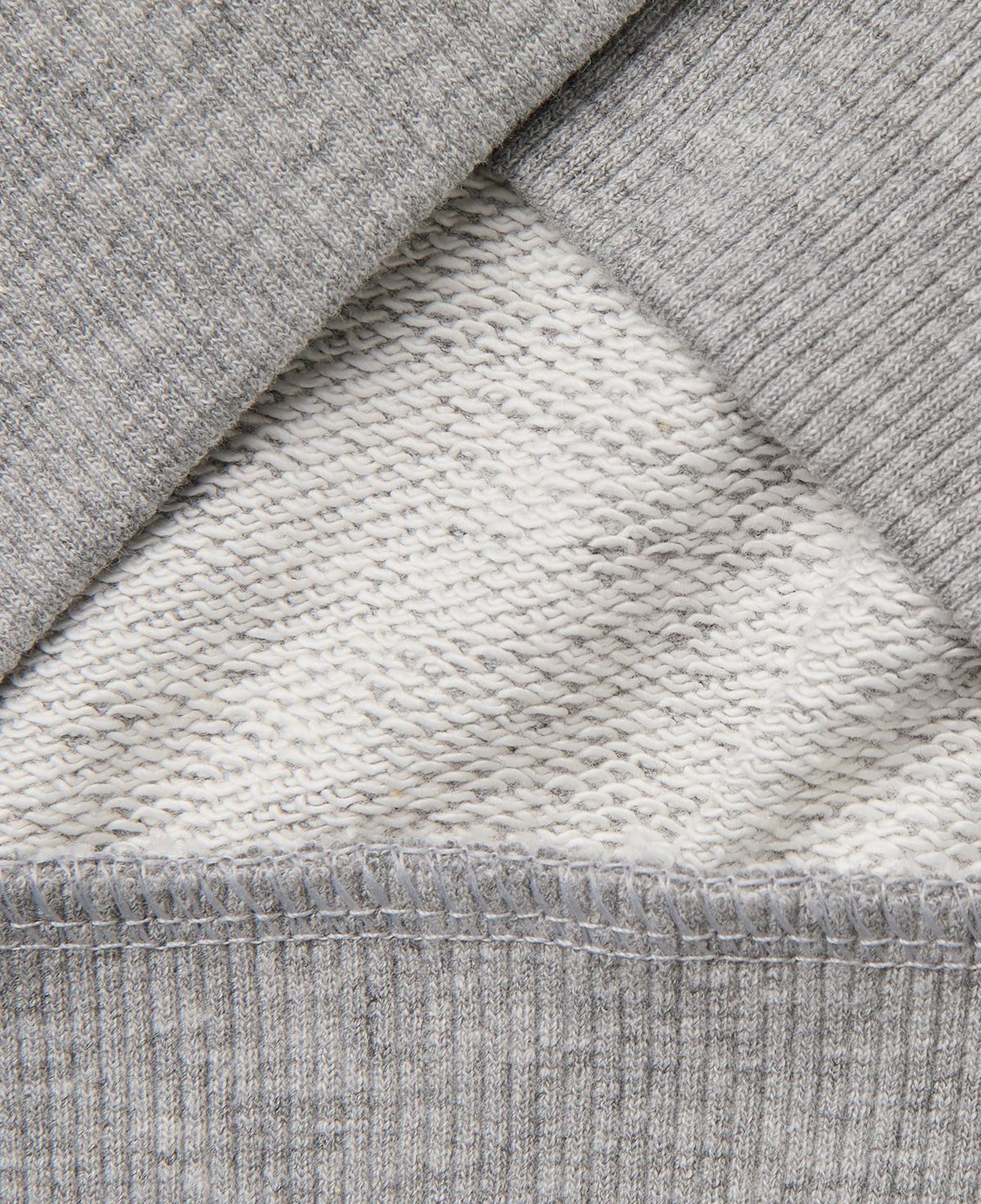 Erkek Çocuk Krem Mix Önü İşlemeli Ribanalı Renk Bloklu Bisiklet Yaka Sweatshirt