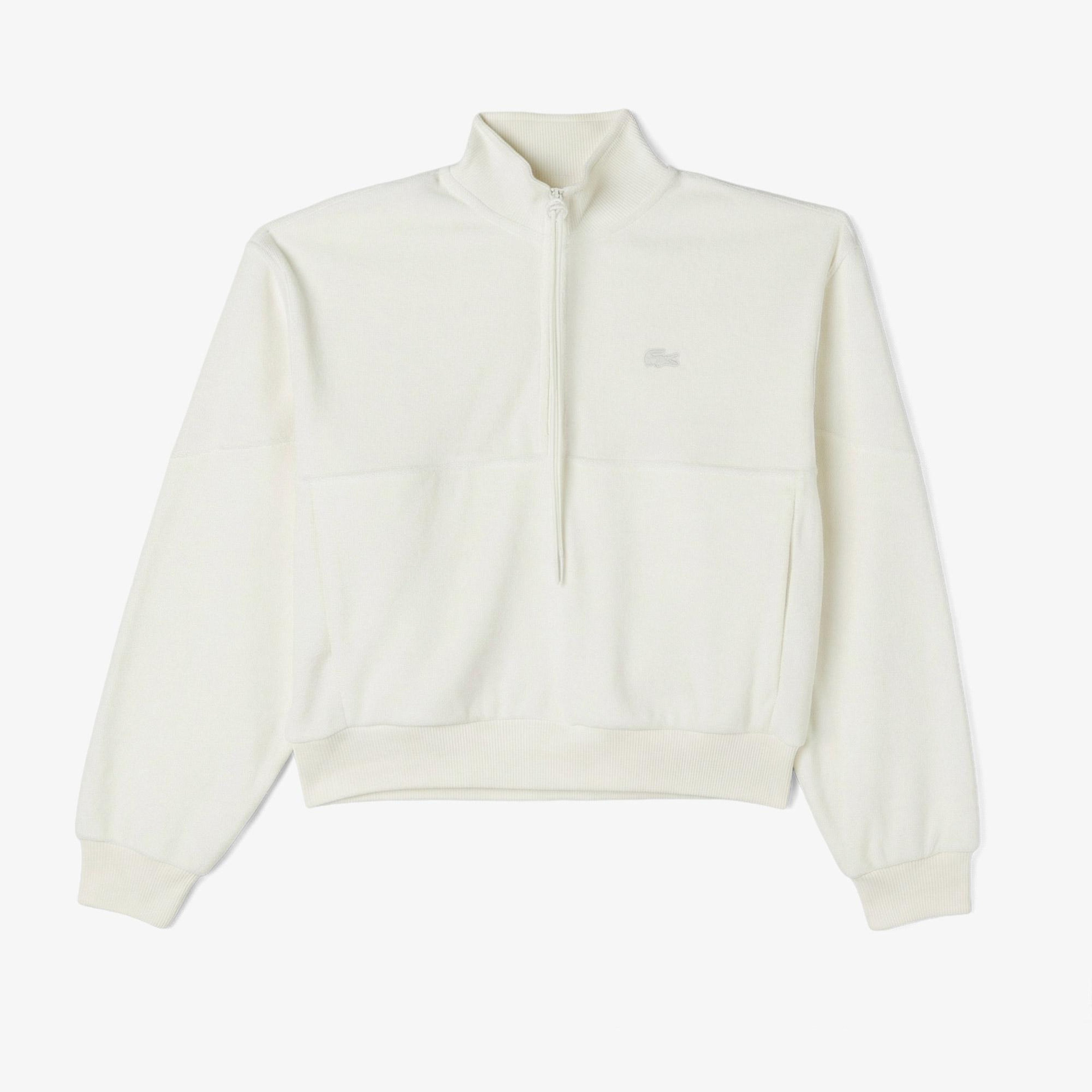 Lacoste Kadın Krem Sweatshirt