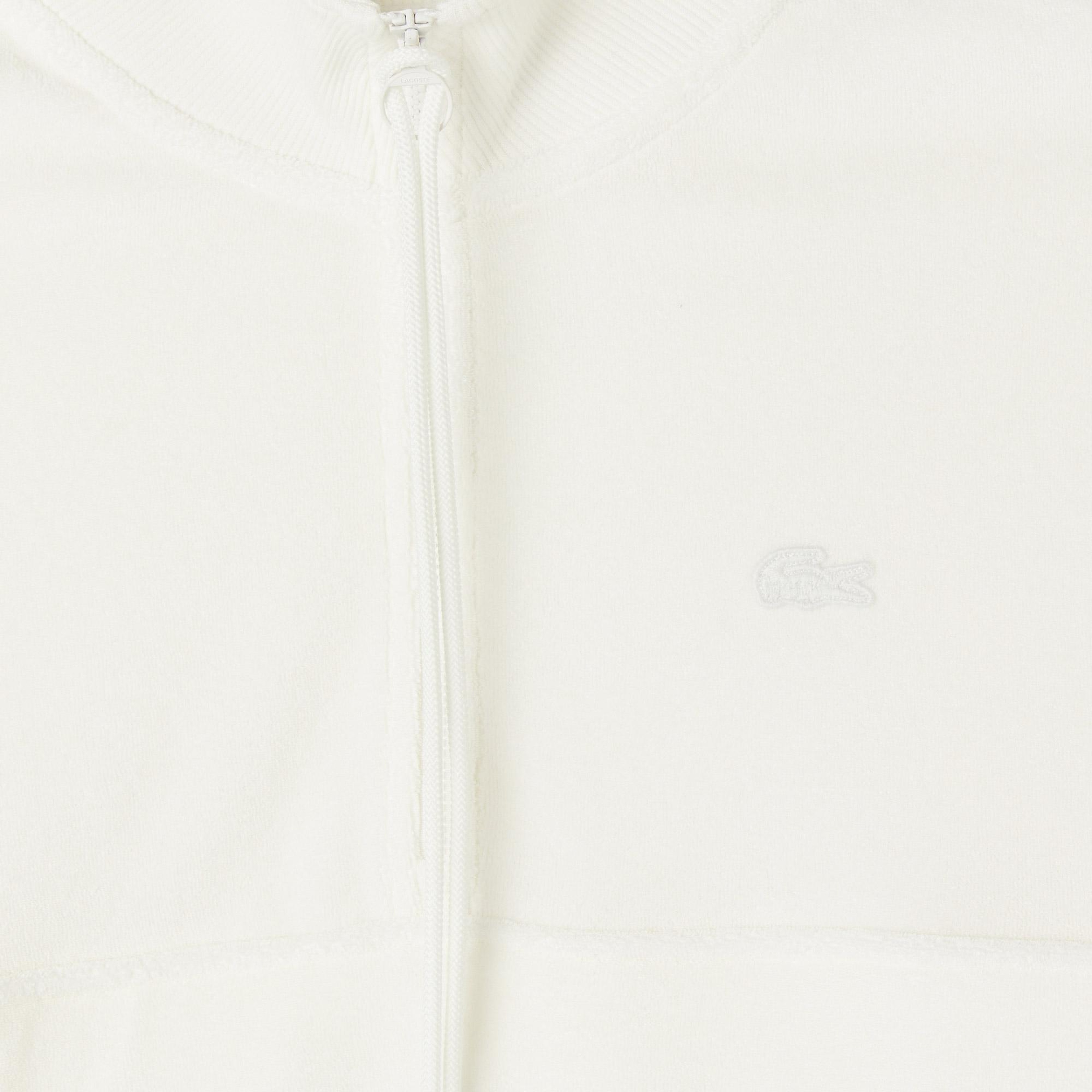 Lacoste Kadın Krem Sweatshirt