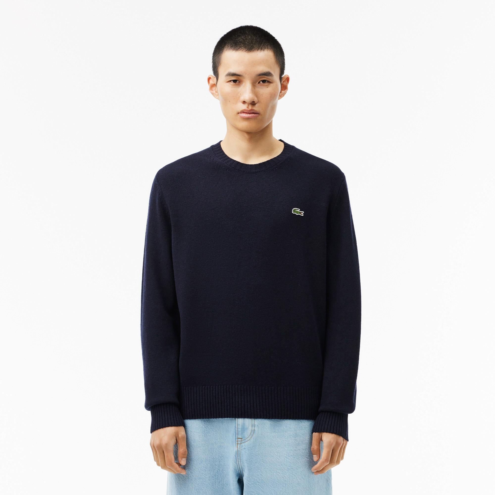 Lacoste Wool Crew Neck Sweater