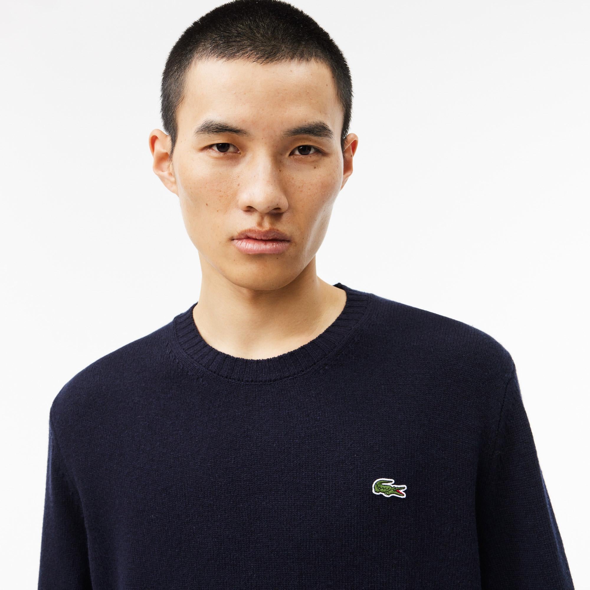 Lacoste Wool Crew Neck Sweater
