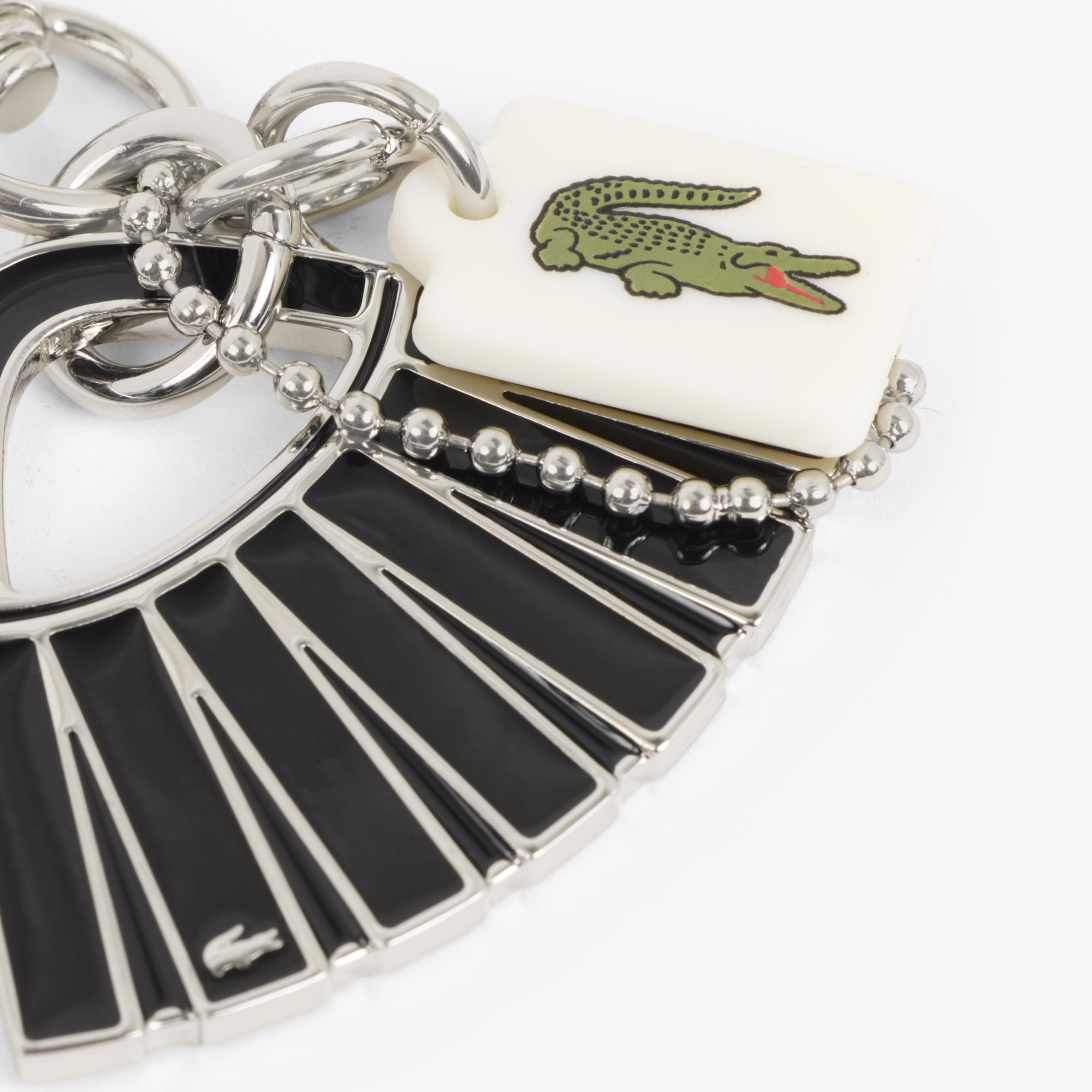 L Charms Unisex Siyah Anahtarlık