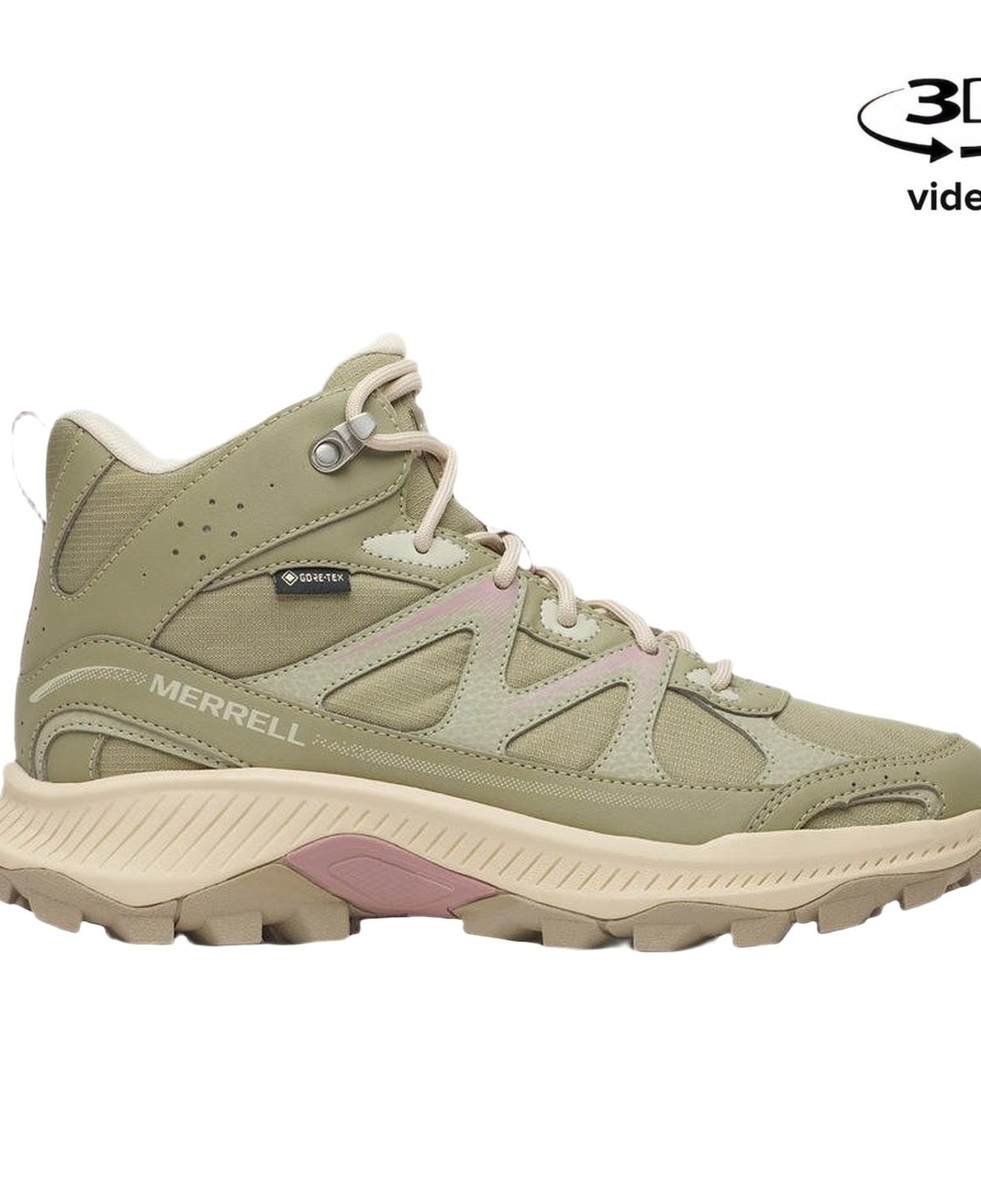 Merrell Tempo Exp Active Mid Gore-Tex Kadın Yeşil Bot