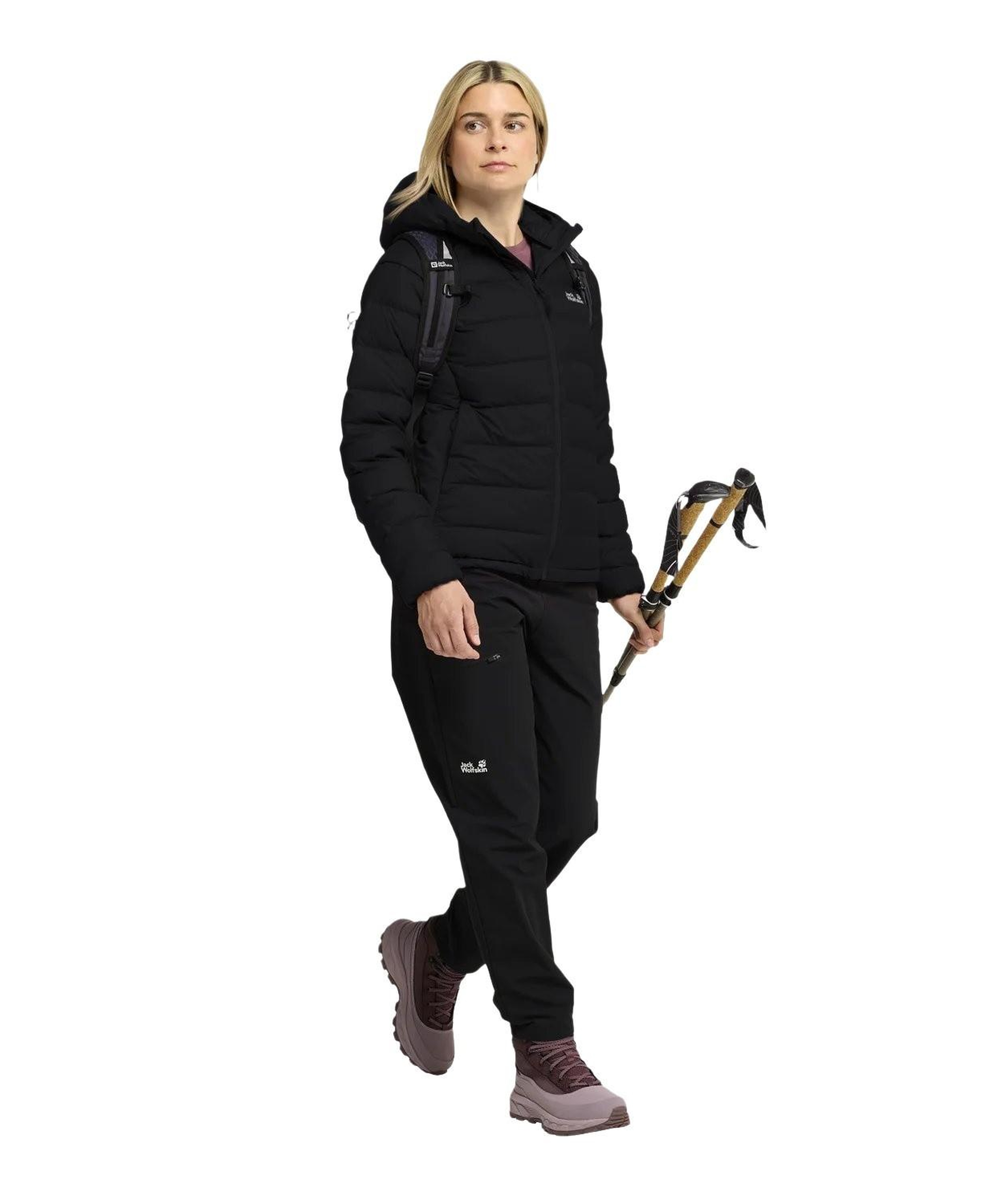 Jack Wolfskin Wild Pass Down Hoody RDS Kadın Outdoor Ceketi