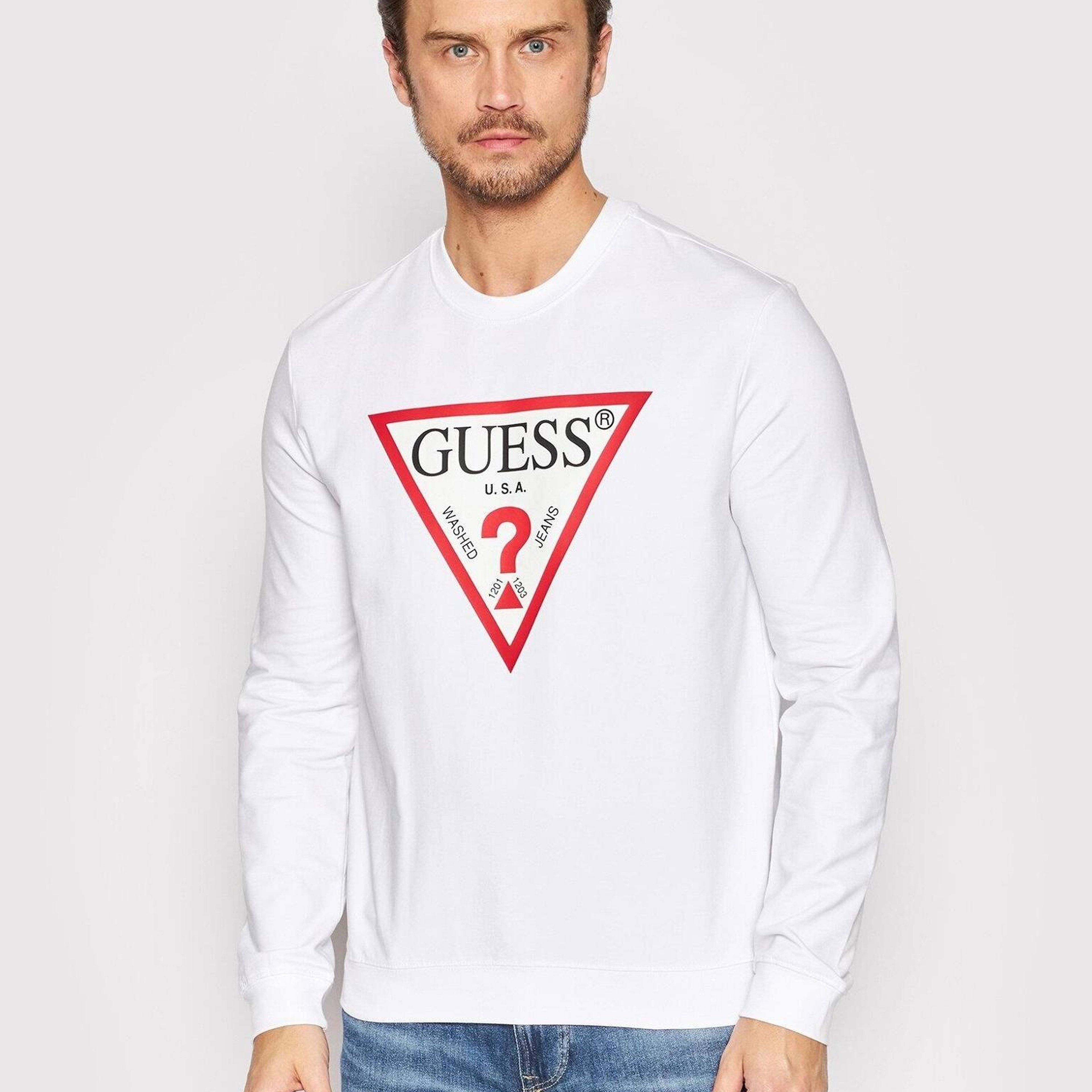 Red Erkek Sweatshirt