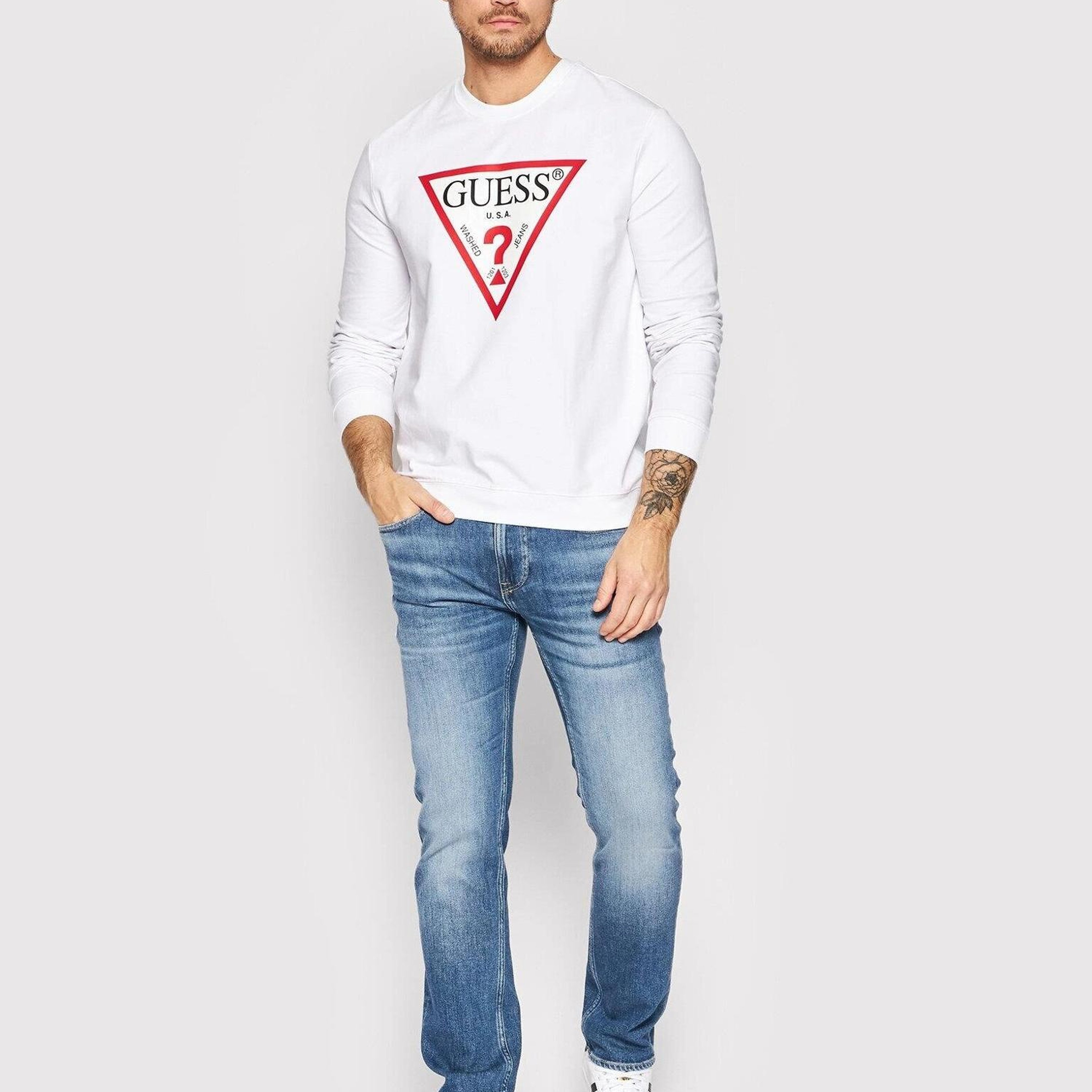 Red Erkek Sweatshirt
