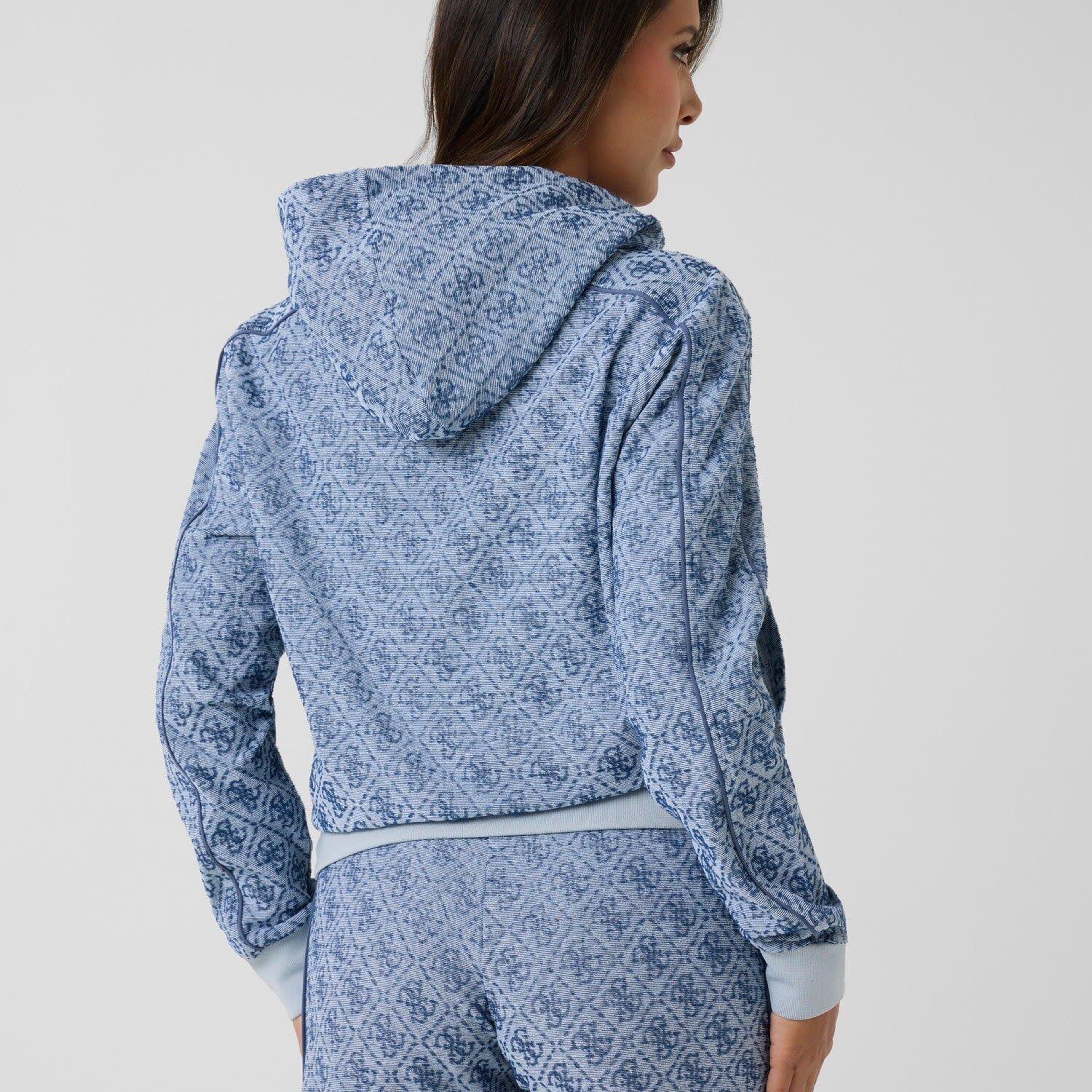 Allover Kadın Aktif Sweatshirt